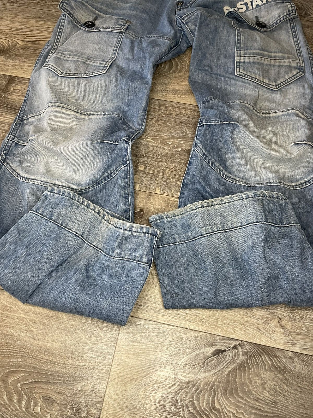 G-Star × Vintage G-star jeans big logo cargo pants Size US 32 / EU 48 - 5 Thumbnail