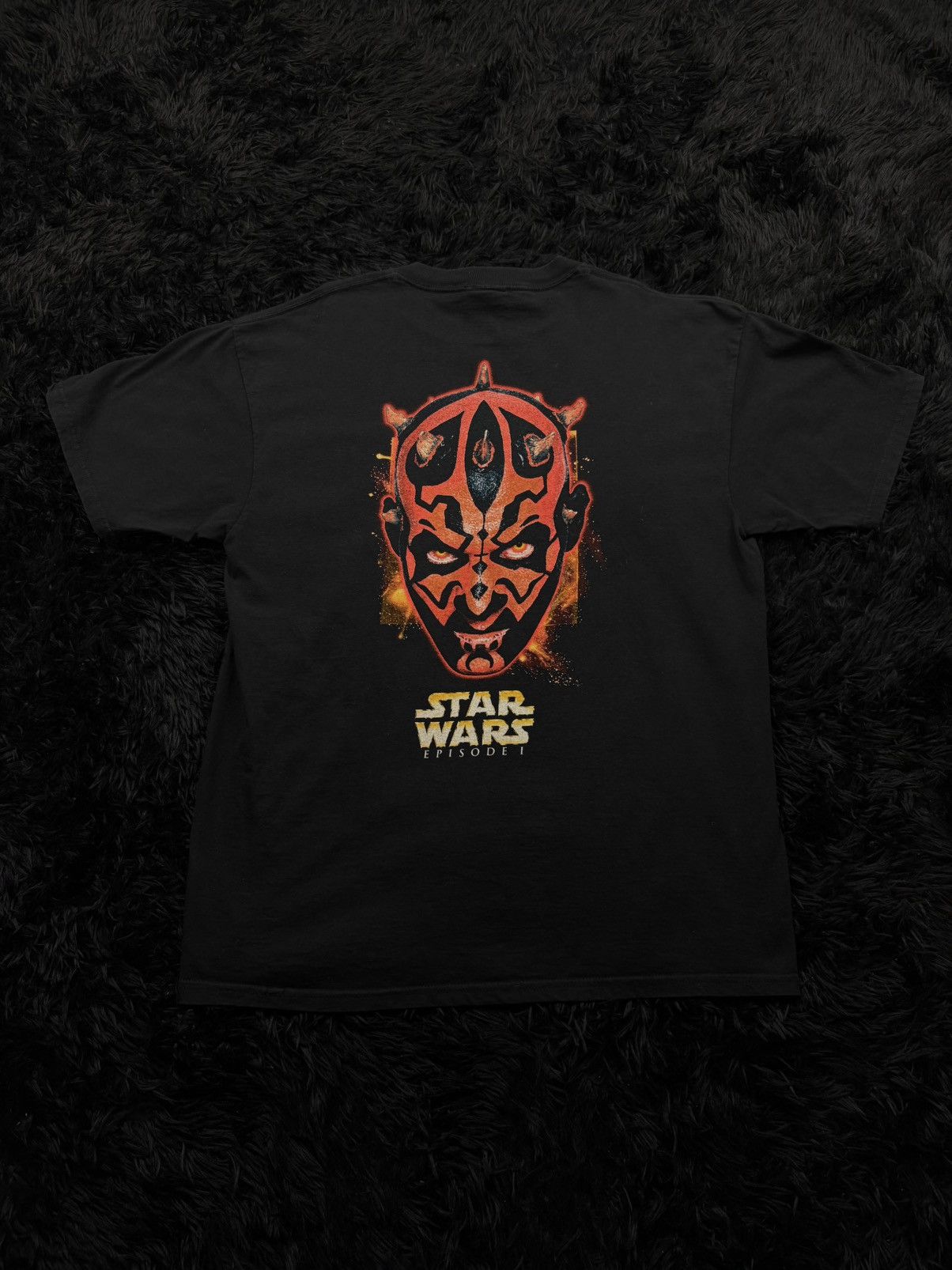 Star Wars Vintage 1999 Star Wars Episode 1 Darth Maul T Shirt Size US XL / EU 56 / 4 - 2 Thumbnail