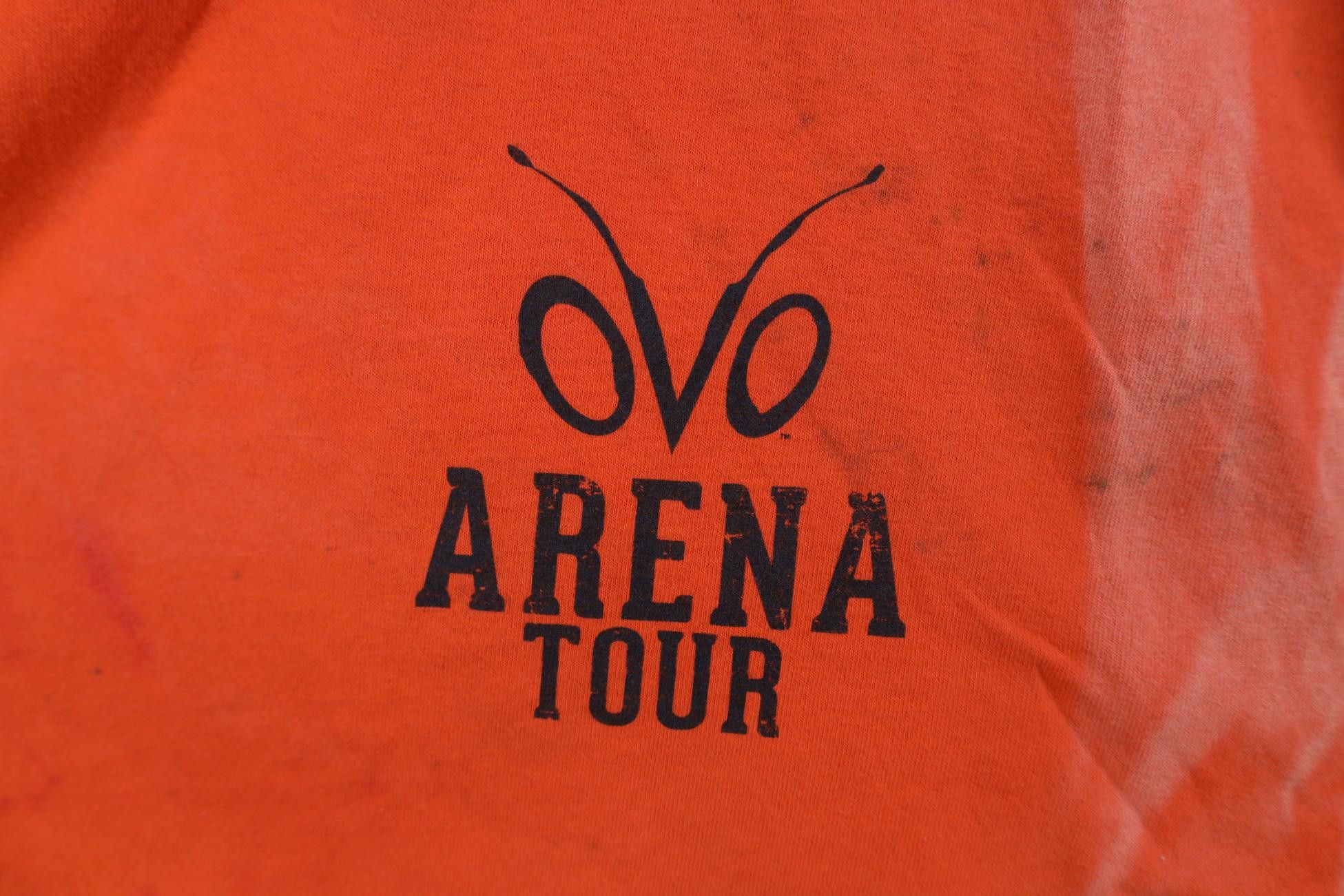 Vintage Vintage Y2K Cirque du Soleil Arena Tour Crew T-Shirt Orange Size US XL / EU 56 / 4 - 4 Thumbnail