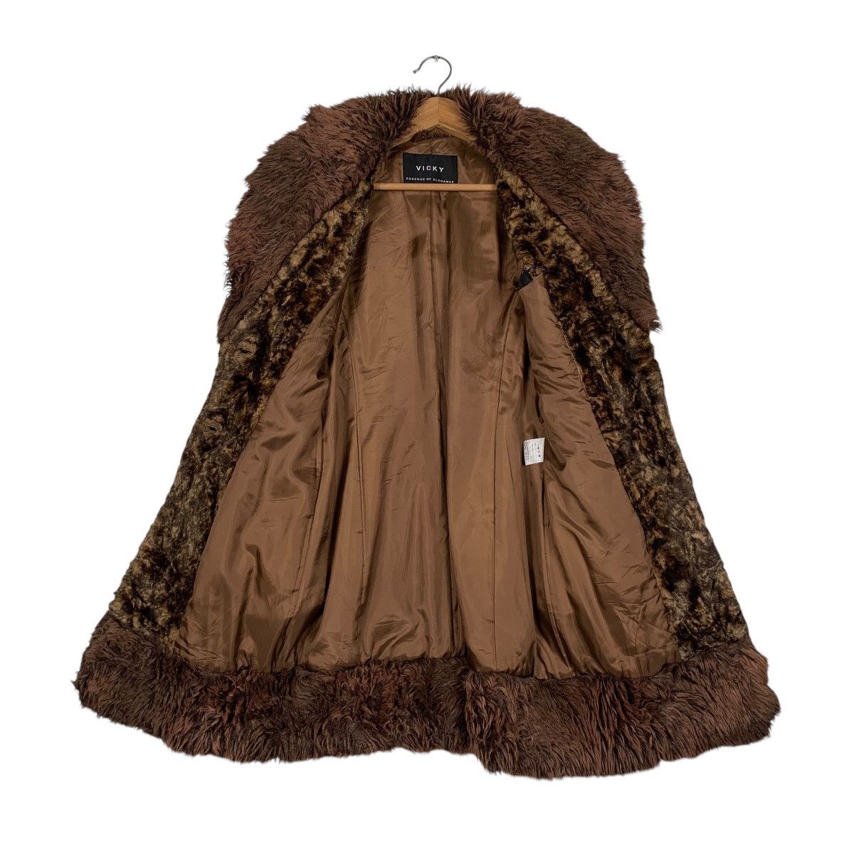 Japanese Brand Japanese Brand Vicky Faux Fur Elegance Coat Size M / US 6-8 / IT 42-44 - 11 Thumbnail