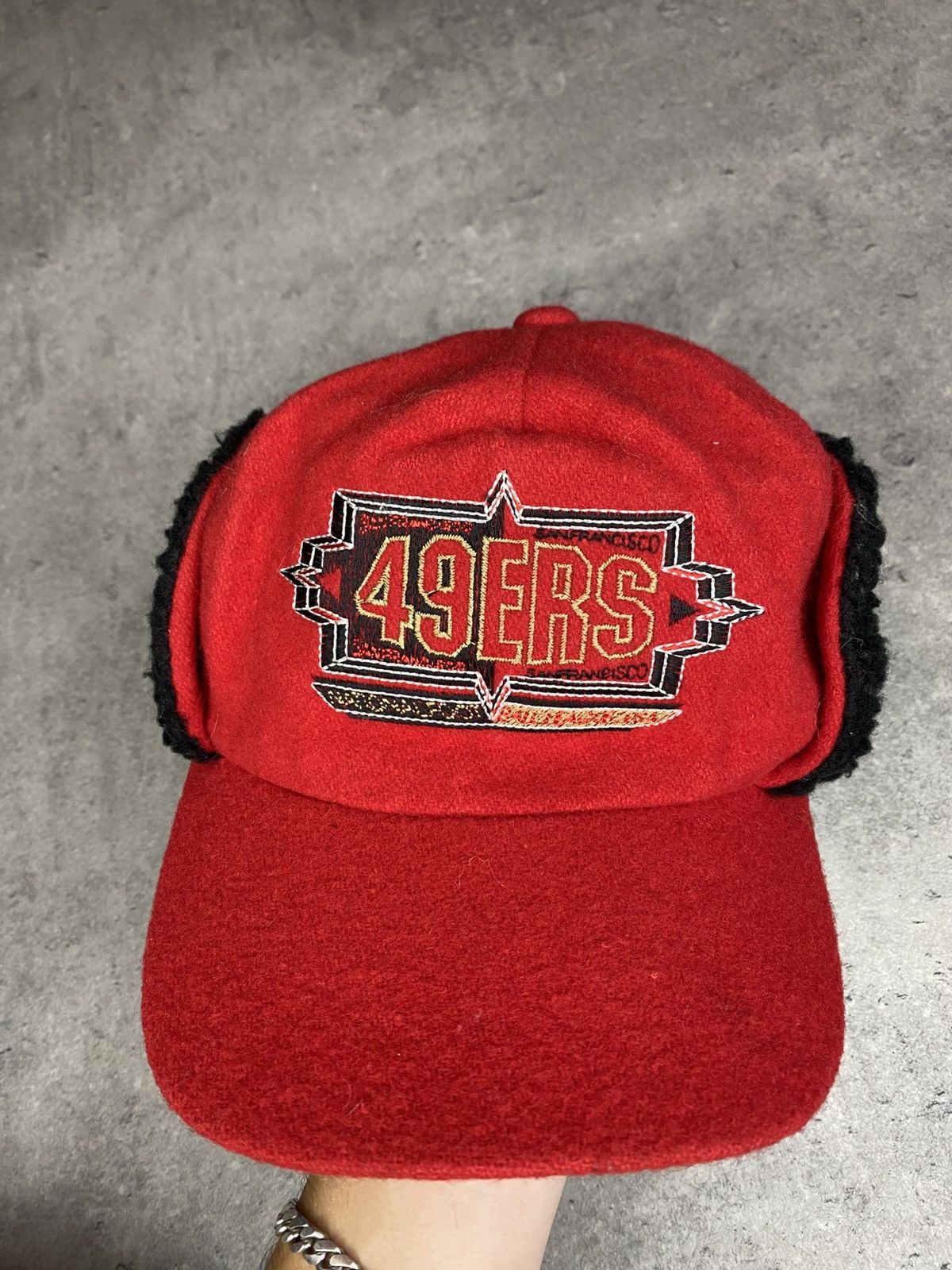NFL !!!RARE!!! Cap 90’s NFL san Francisco 49ers baseball hockey Size ONE SIZE - 2 Thumbnail