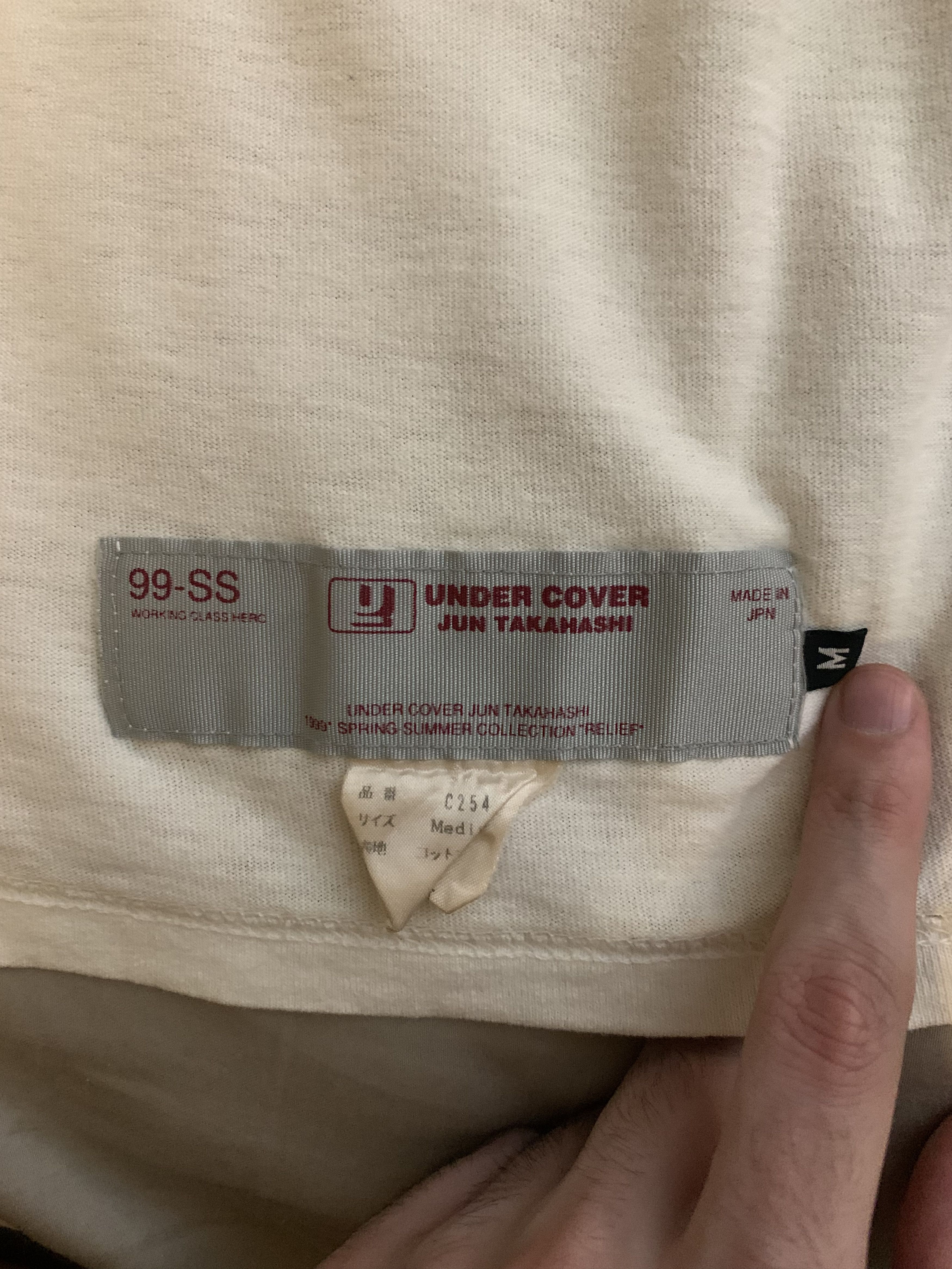 Undercover Undercover Alfred Hitchcock Tee Size US M / EU 48-50 / 2 - 4 Thumbnail