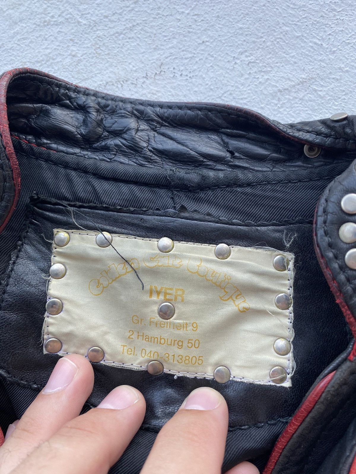 Other 🔗GOTHIC PUNK OPIUM ZIPPER BONDAGE LEATHER JACKET OWENS ISSEY Size US M / EU 48-50 / 2 - 2 Thumbnail