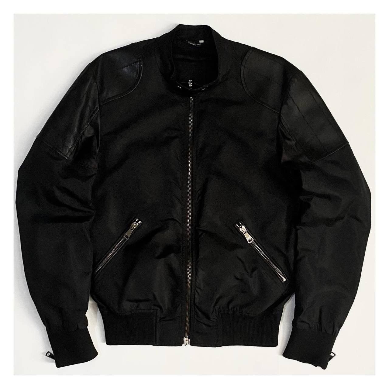 Dolce & Gabbana Dolce & Gabbana Leather Bomber jacket Size US M / EU 48-50 / 2 - 8 Thumbnail
