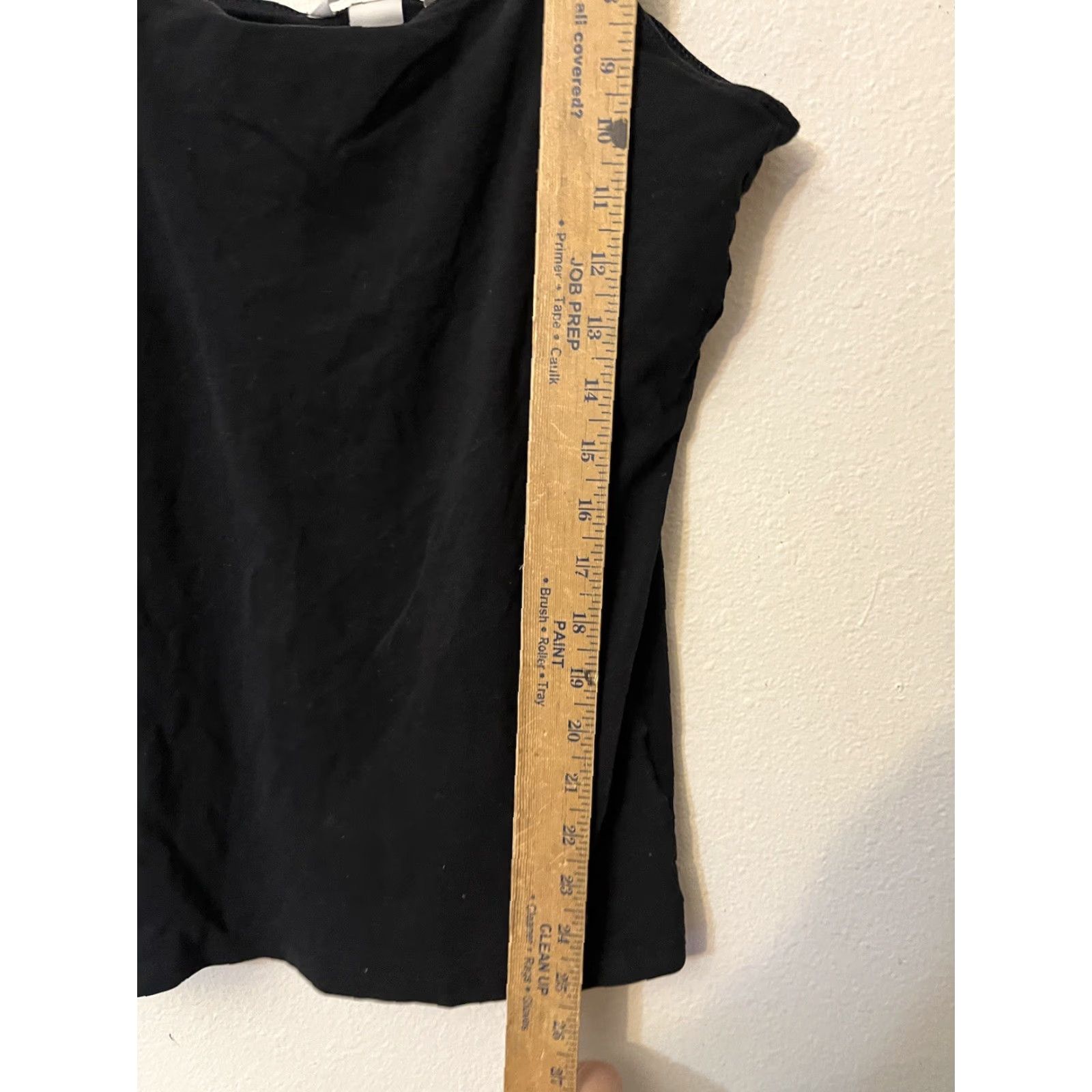 H&M H&M Mama Maternity Tank Size Medium Black Solid Women Shirt Cotton Modal Size M / US 6-8 / IT 42-44 - 5 Thumbnail