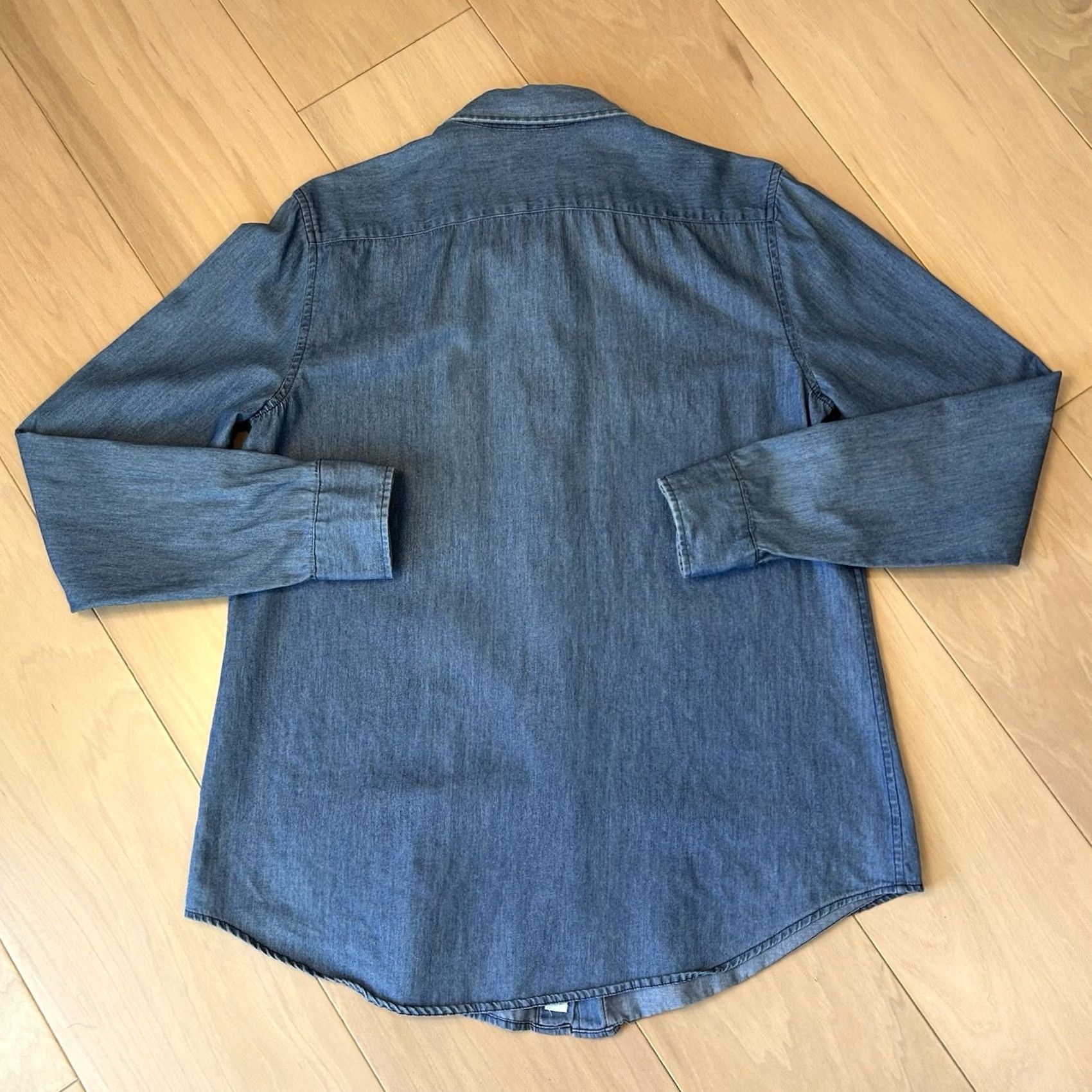 Taylor Stitch Taylor Stitch Shirt Button Up Long Sleeve Women’s Large Blue Denim Casual Workwear California Beach Outdoor Size L / US 10 / IT 46 - 3 Thumbnail