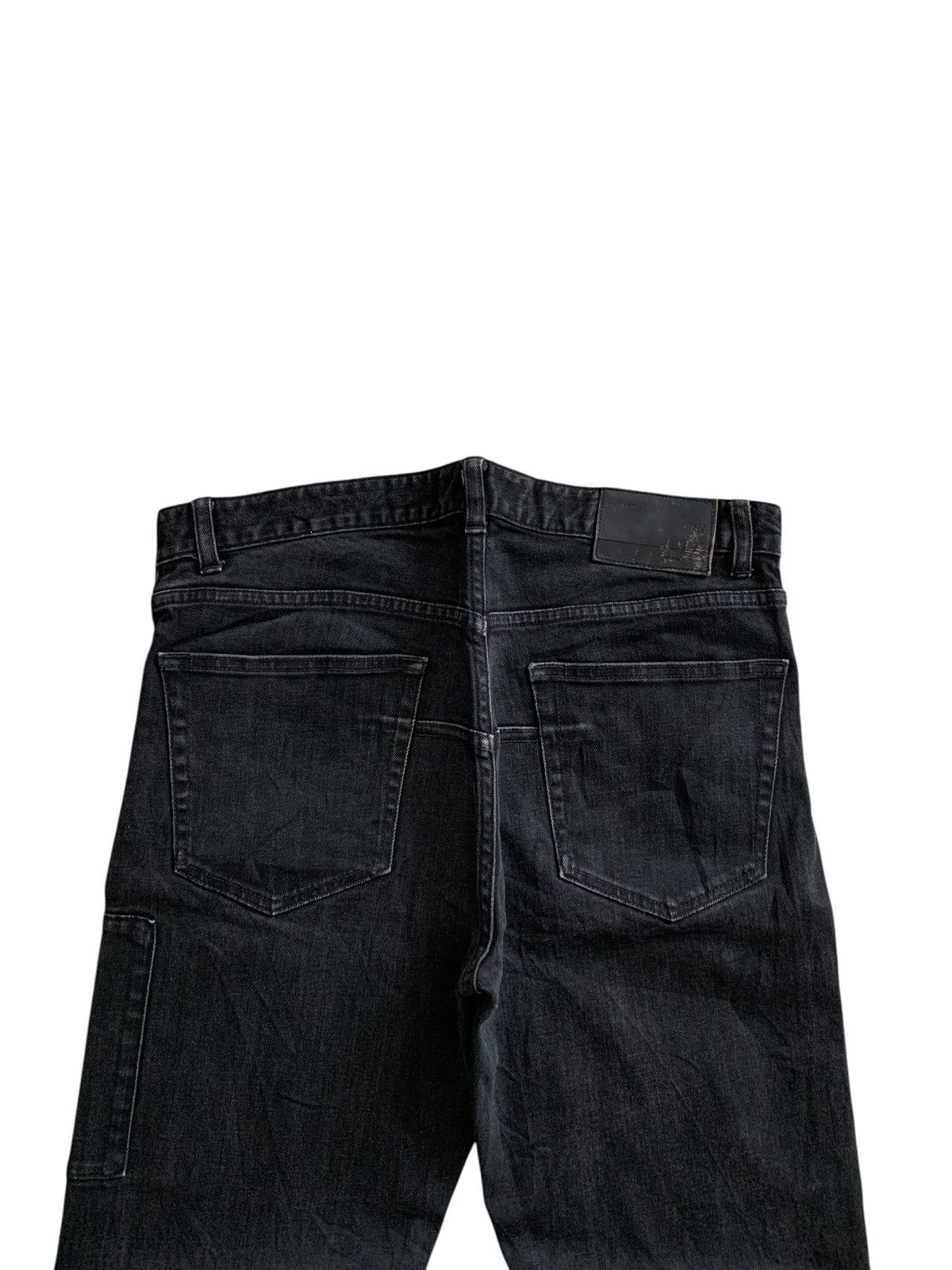Undercover Uniqlo Undercover Jun Takahashi Black Wash Jeans Size US 30 / EU 46 - 7 Thumbnail