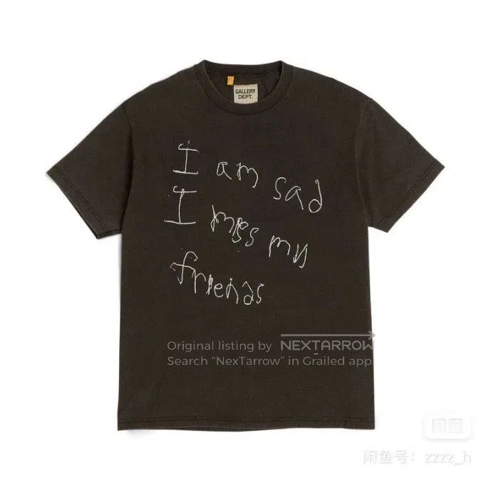 Gallery Dept. Gallery Dept I Am Sad Short Sleeve Tee. Size US S / EU 44-46 / 1 - 6 Thumbnail