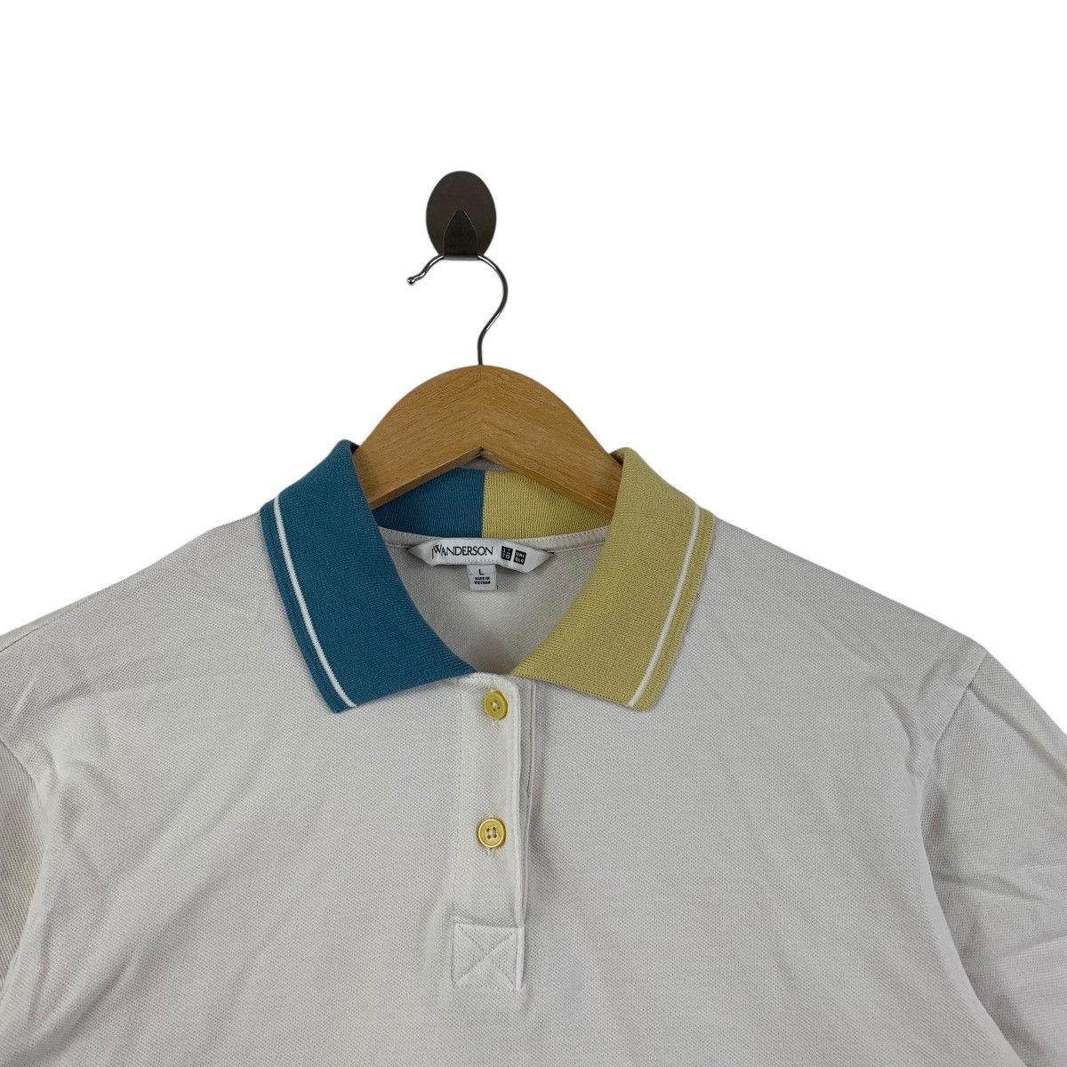 JW Anderson JW ANDERSON x UNIQLO Design Cropped Top Polo Tee Shirt Size L / US 10 / IT 46 - 4 Thumbnail