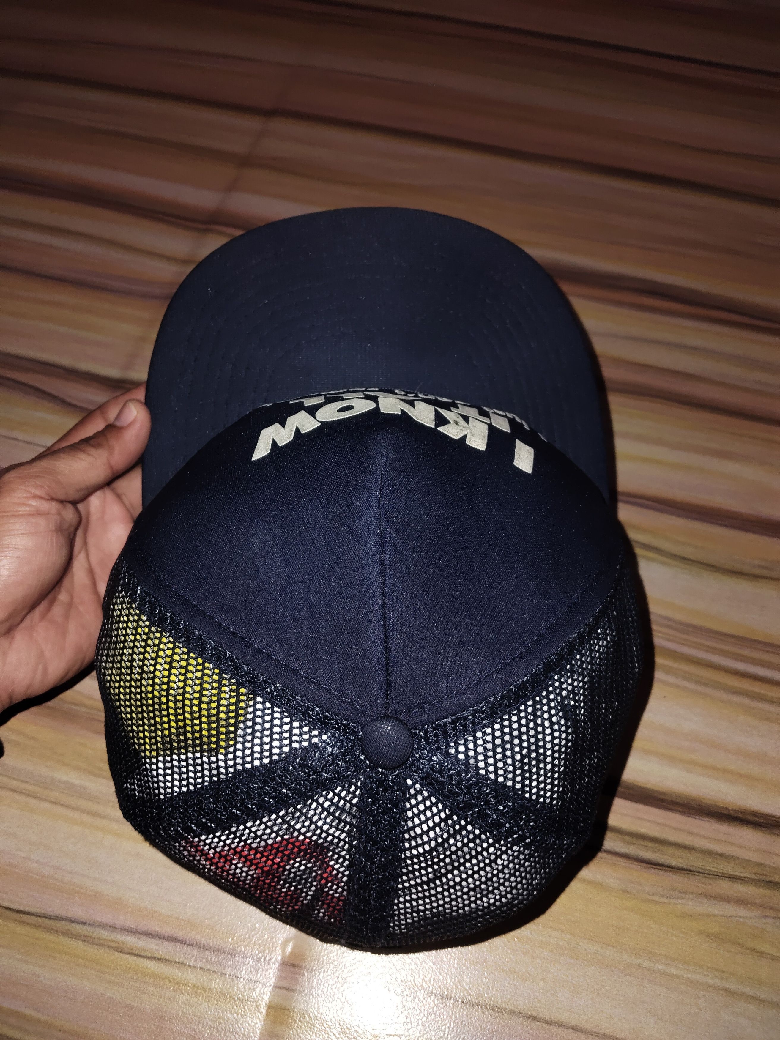 Vintage Vintage Script Trucker Cap Size ONE SIZE - 5 Thumbnail