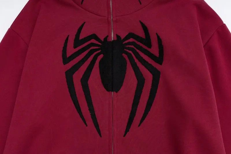 Japanese Brand × Vintage Spider Man Anime Sweatshirt outdoor loose Gothic top Y2K Size US L / EU 52-54 / 3 - 12 Thumbnail