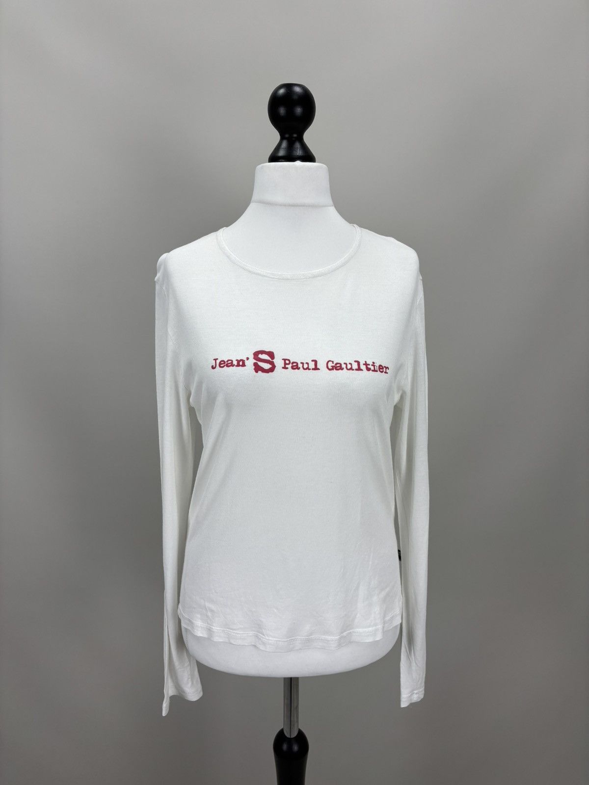 Jean Paul Gaultier Womens long sleeve Jean Paul Gaultier Size L Color White Size L / US 10 / IT 46 - 1 Thumbnail