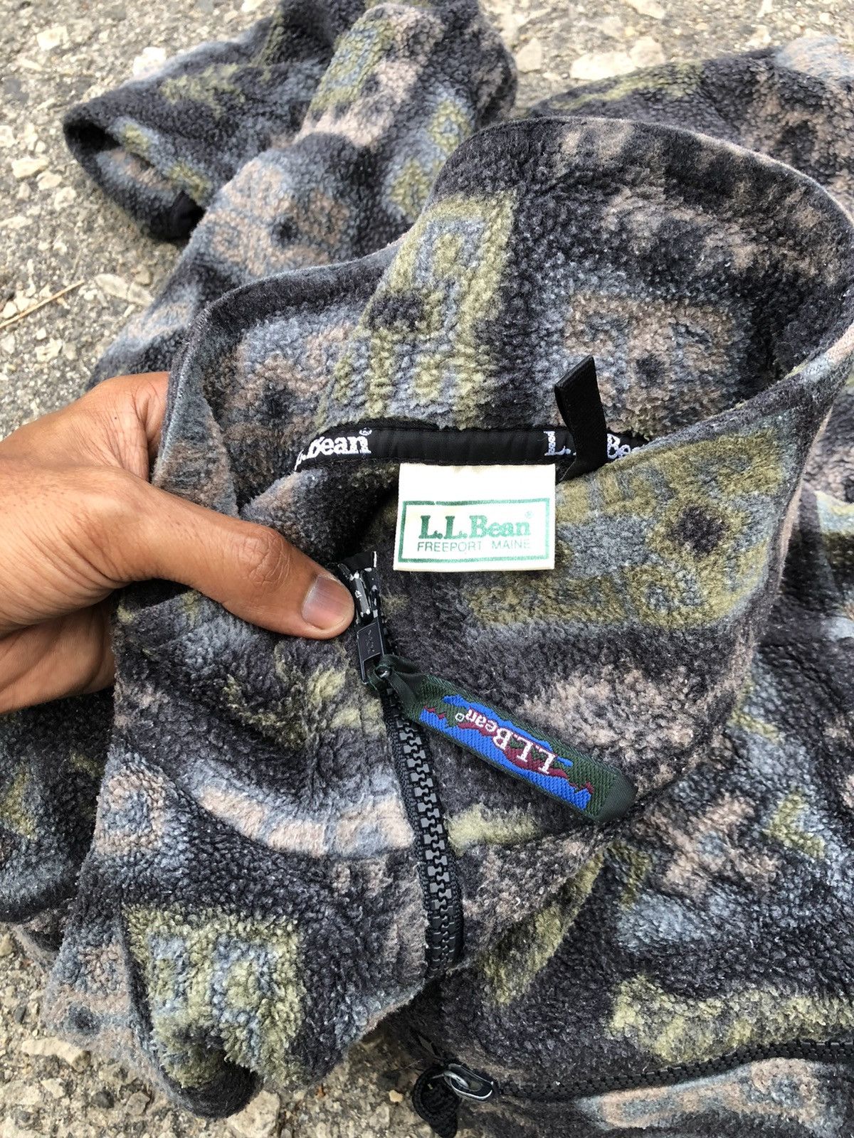 L.L. Bean NATIVE LL BEAN FLEECE HALF ZIPPER Size US M / EU 48-50 / 2 - 5 Thumbnail