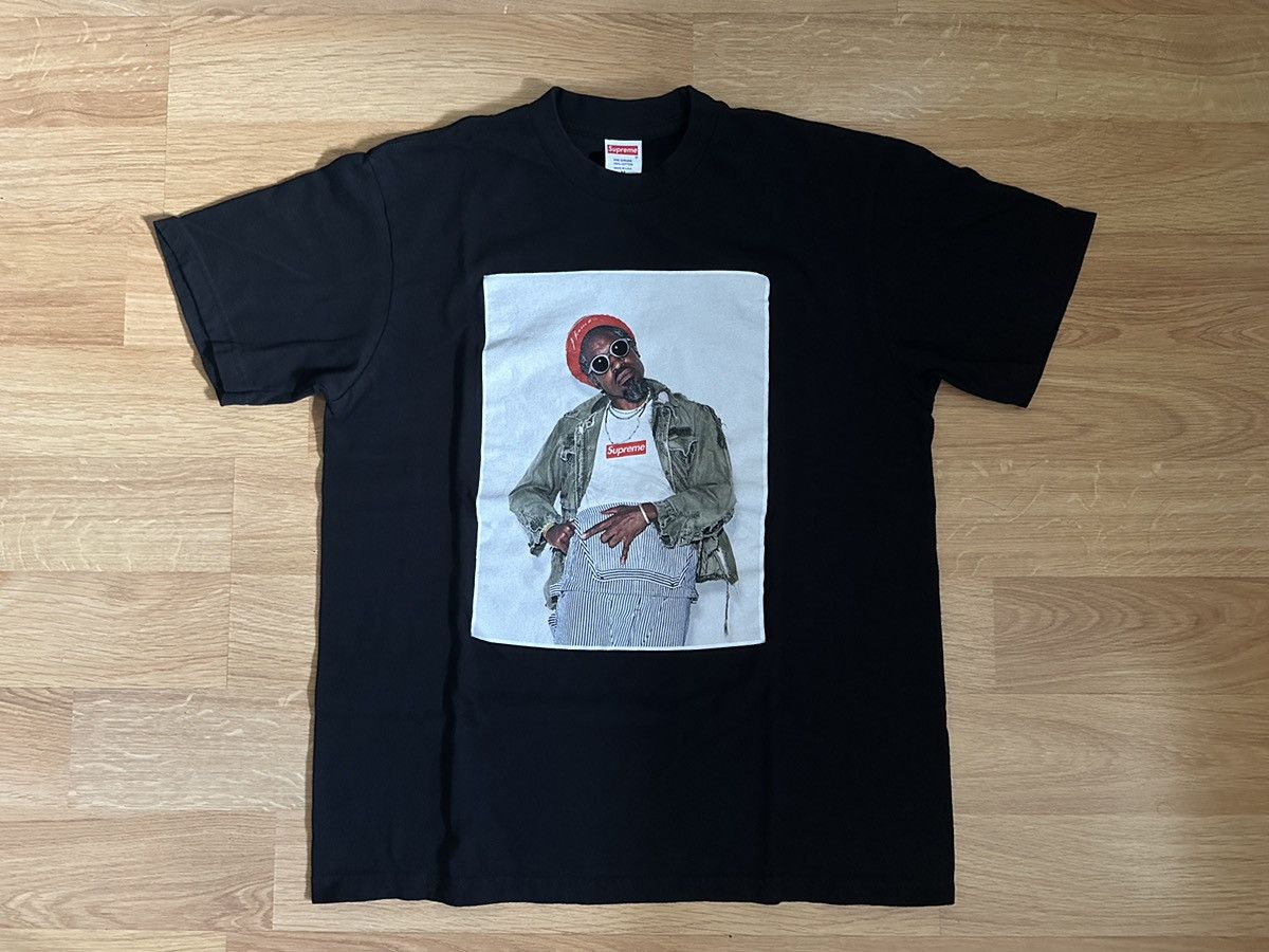 Supreme Andre 3000 Tee Black Sサイズ SUPREME Andre 3000 Tee Shirt FW22 Black Small Outkast T S IN
