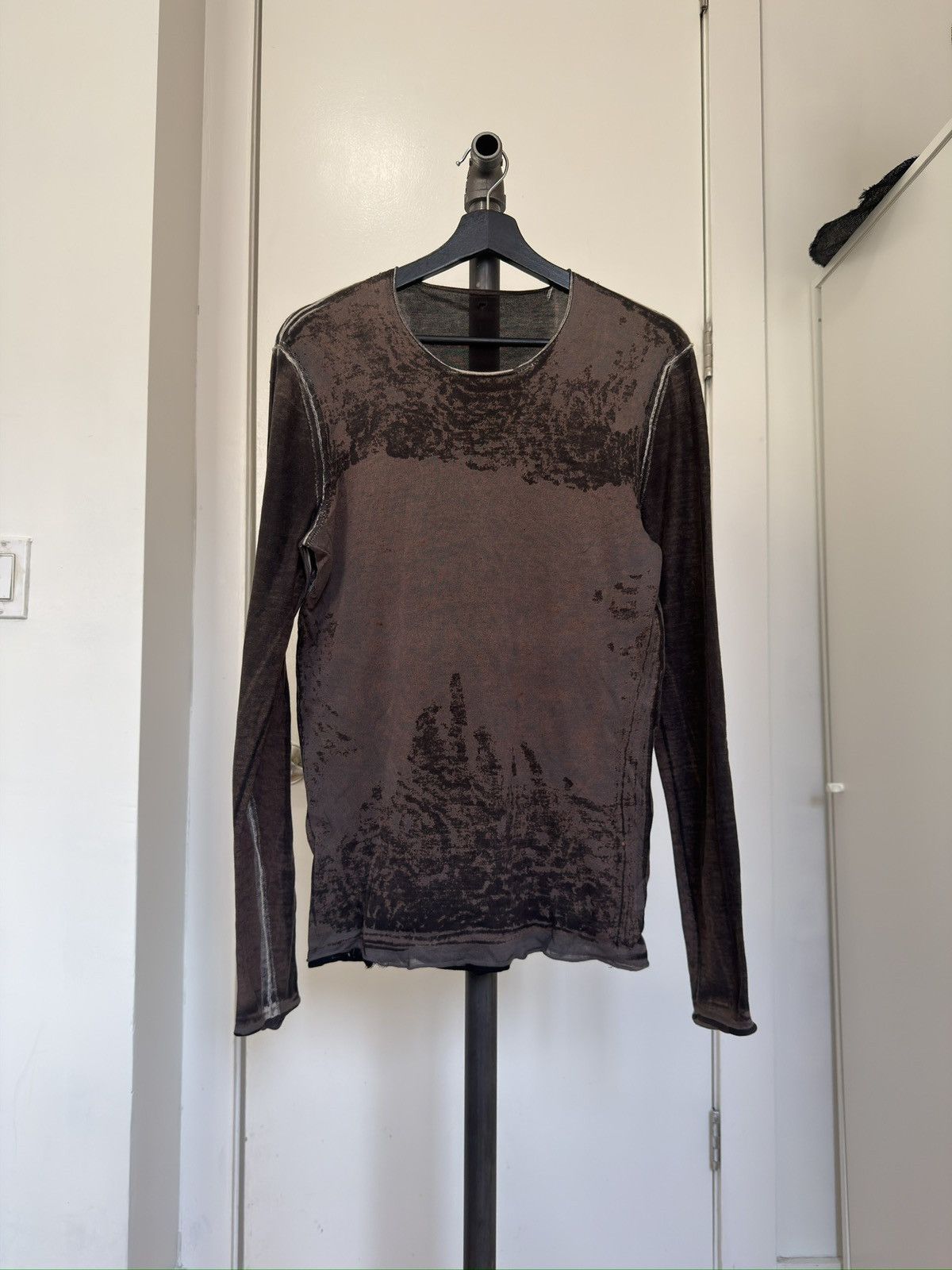 Brown Reversible Knit