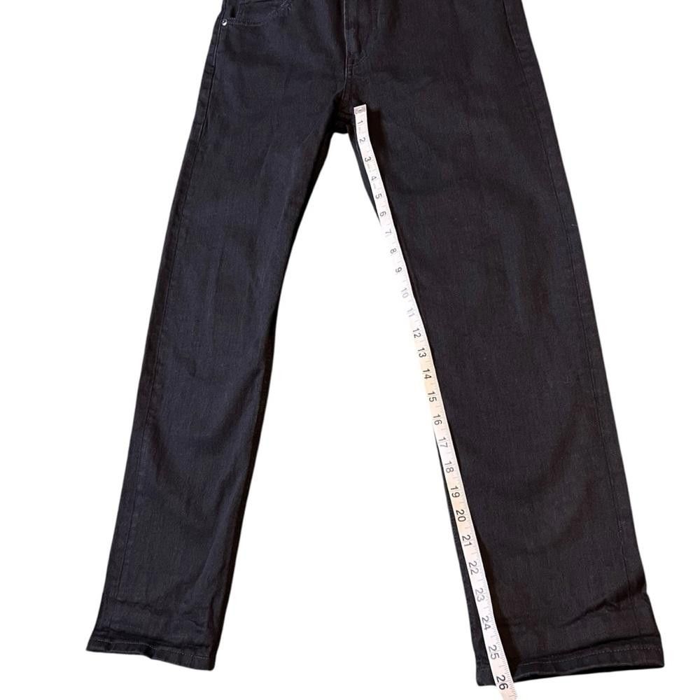 Everlane Everlane Black High Rise Slim Straight Denim size 27 Size 27" / US 4 / IT 40 - 2 Thumbnail