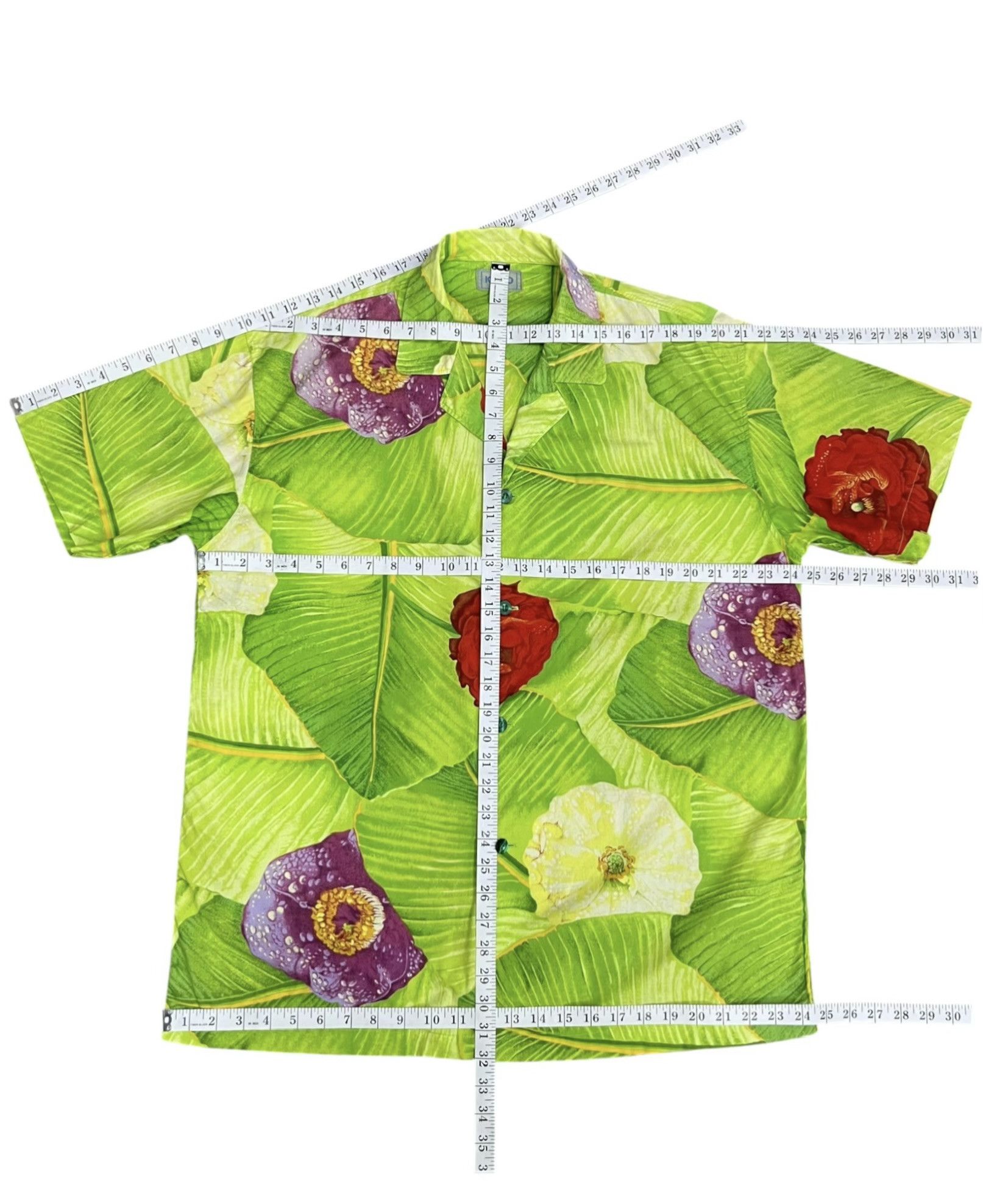 Kenzo Vintage Kenzo Water Lily Banana Leaf Shirt Pants Set Japan Size US L / EU 52-54 / 3 - 16 Thumbnail