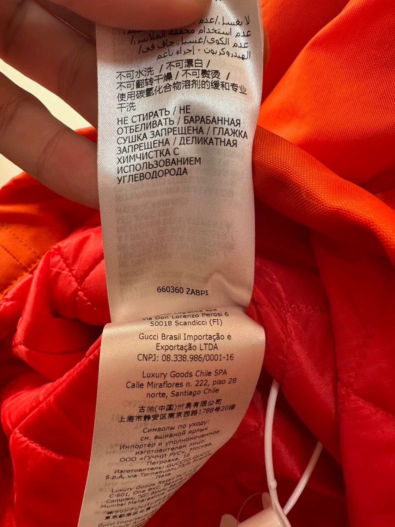 Gucci Gucci Hooded orange jacket 2502-Nextarrow Size US S / EU 44-46 / 1 - 5 Thumbnail