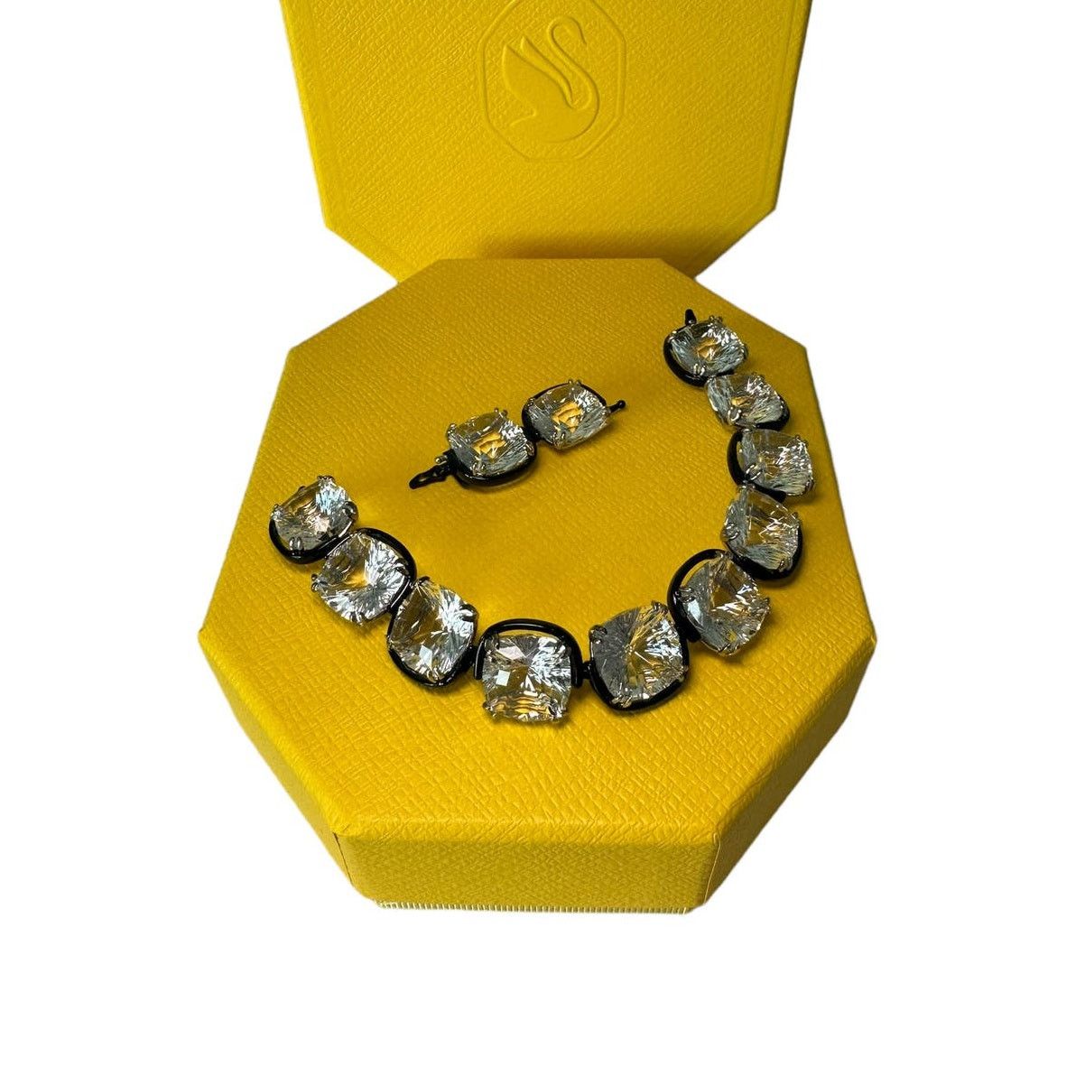 Swarovski Swarovski Harmonia bracelet Cushion cut Large Size ONE SIZE - 2 Thumbnail