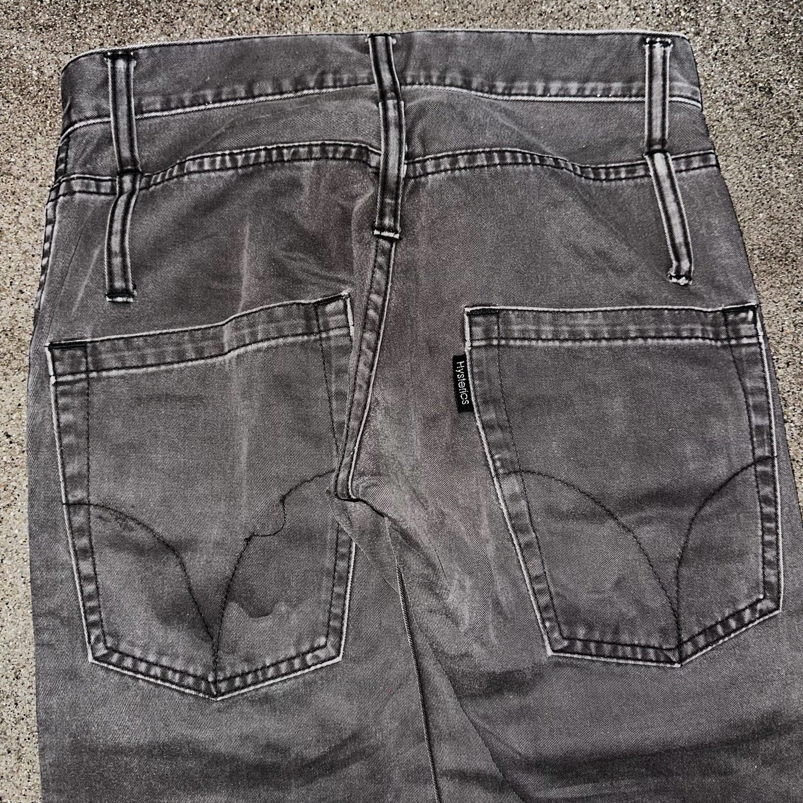Hysteric Glamour hysteric glamor cargo pocket jeans double belt loop Size 27" / US 4 / IT 40 - 4 Thumbnail