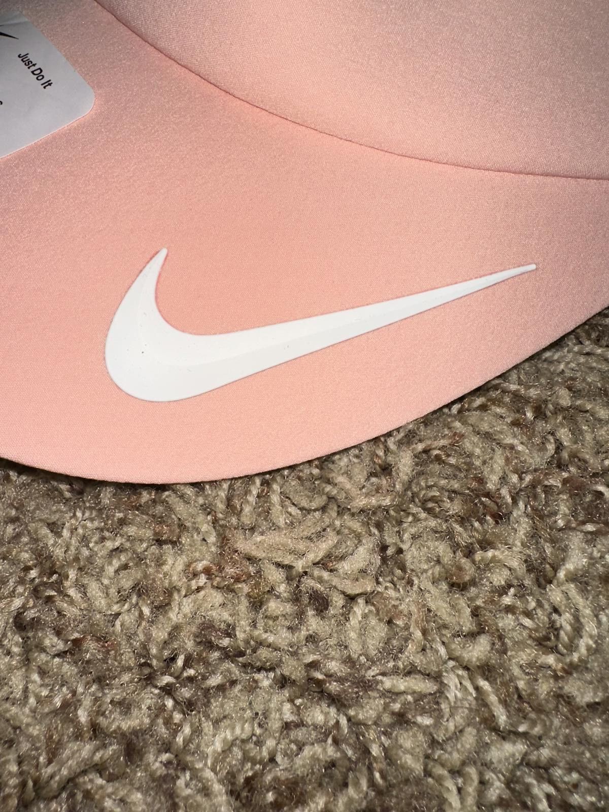 Nike Nike 2021 Women's Aerobill Big Bill Elastic Golf Visor Pink Sample Size ONE SIZE - 3 Thumbnail