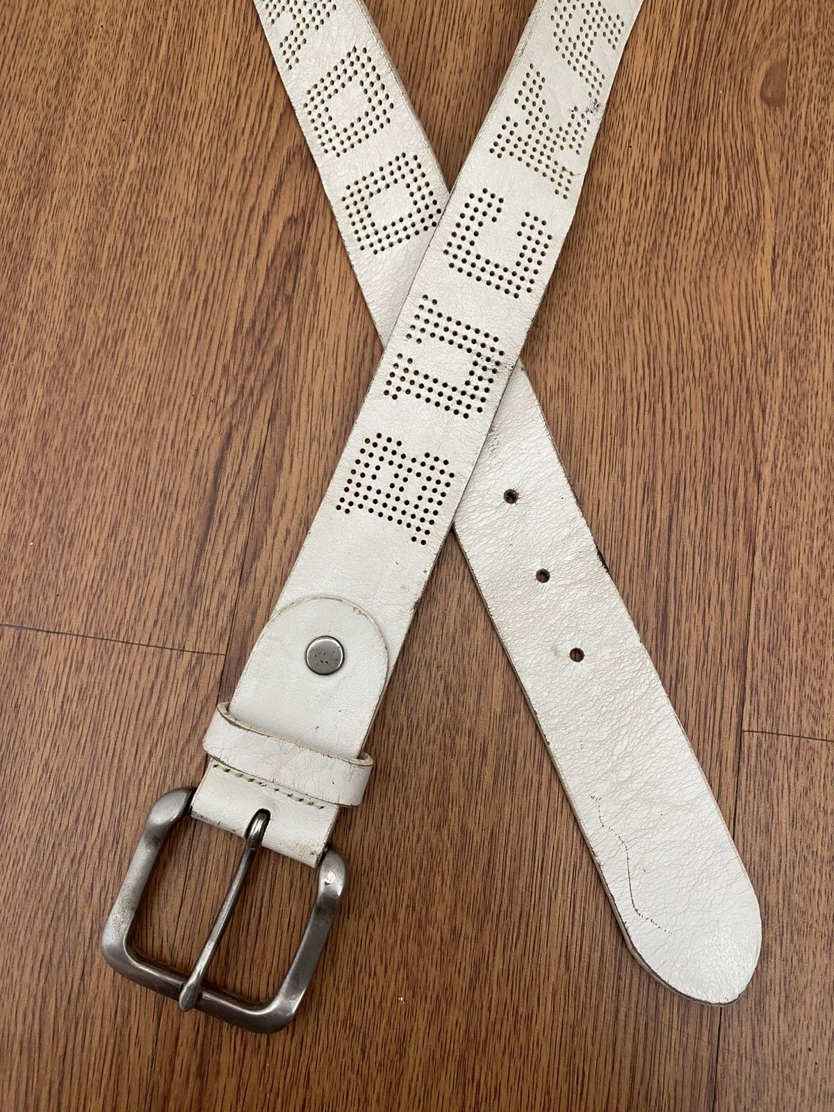 BUCKAROO Buckaroo leather belt Size ONE SIZE - 2 Thumbnail