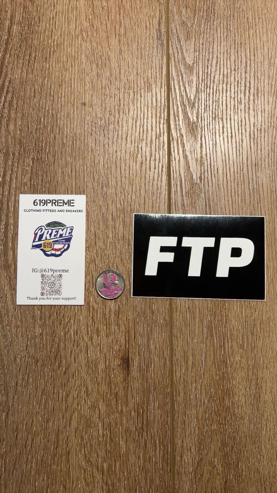 Fuck The Population FTP STICKER Size ONE SIZE - 1 Preview