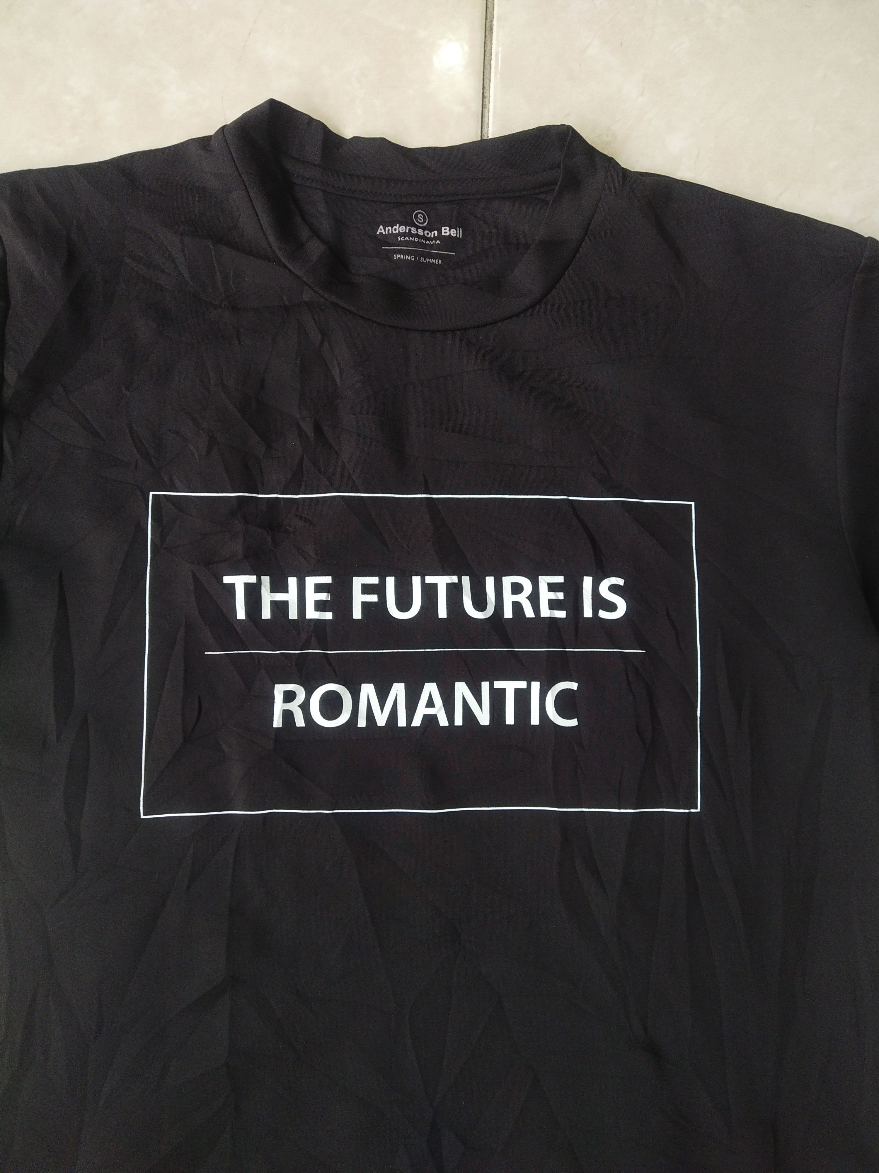 Andersson Bell Andersson Bell "The Future is Romantic" Poly Tee Black Size US S / EU 44-46 / 1 - 2 Thumbnail