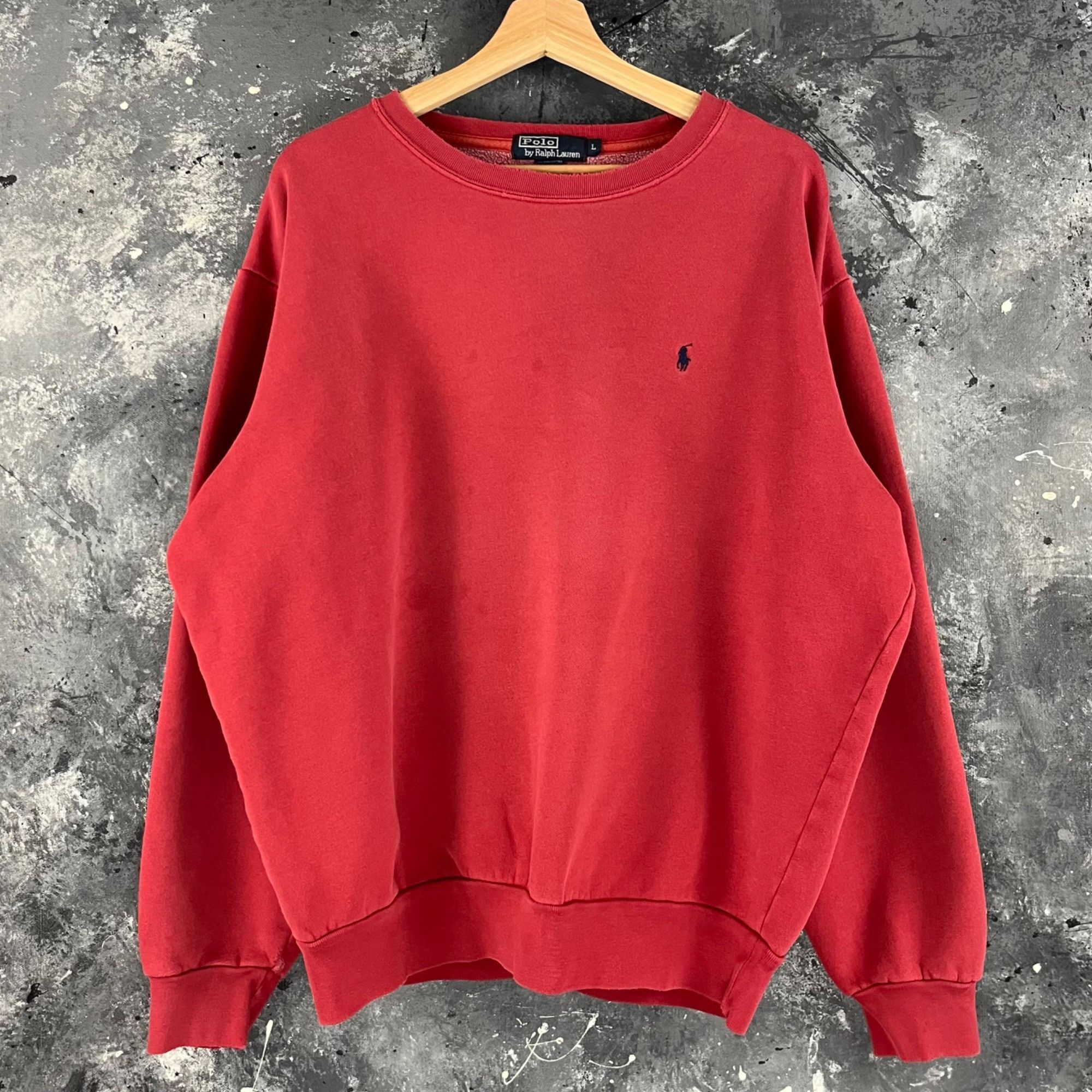 Polo Ralph Lauren × Vintage Vintages 90’s Polo essential sweatshirt Size US L / EU 52-54 / 3 - 1 Thumbnail