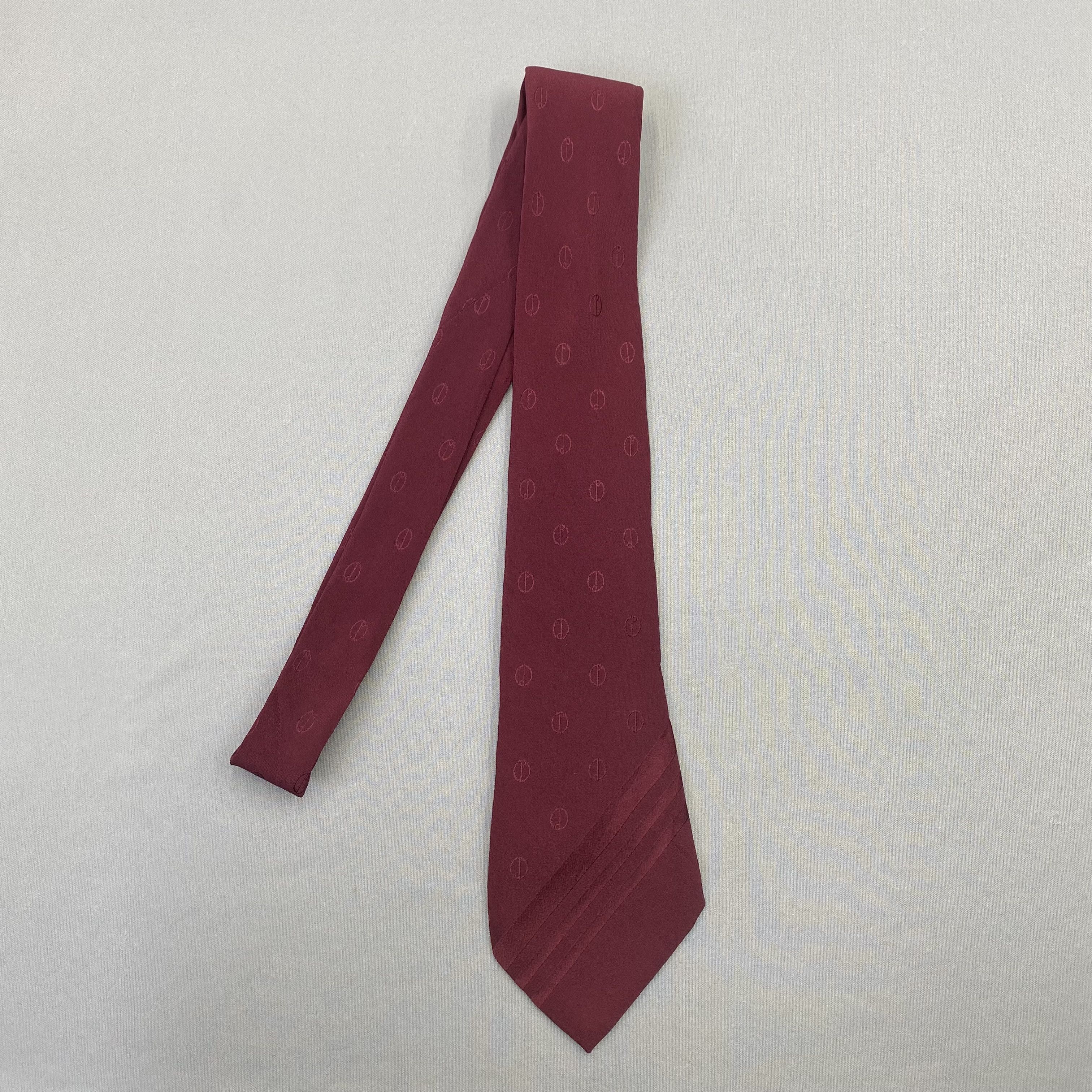 Alfred Dunhill Vintage Alfred Dunhill SILK Necktie Cravate Pure Silk Size ONE SIZE - 4 Thumbnail