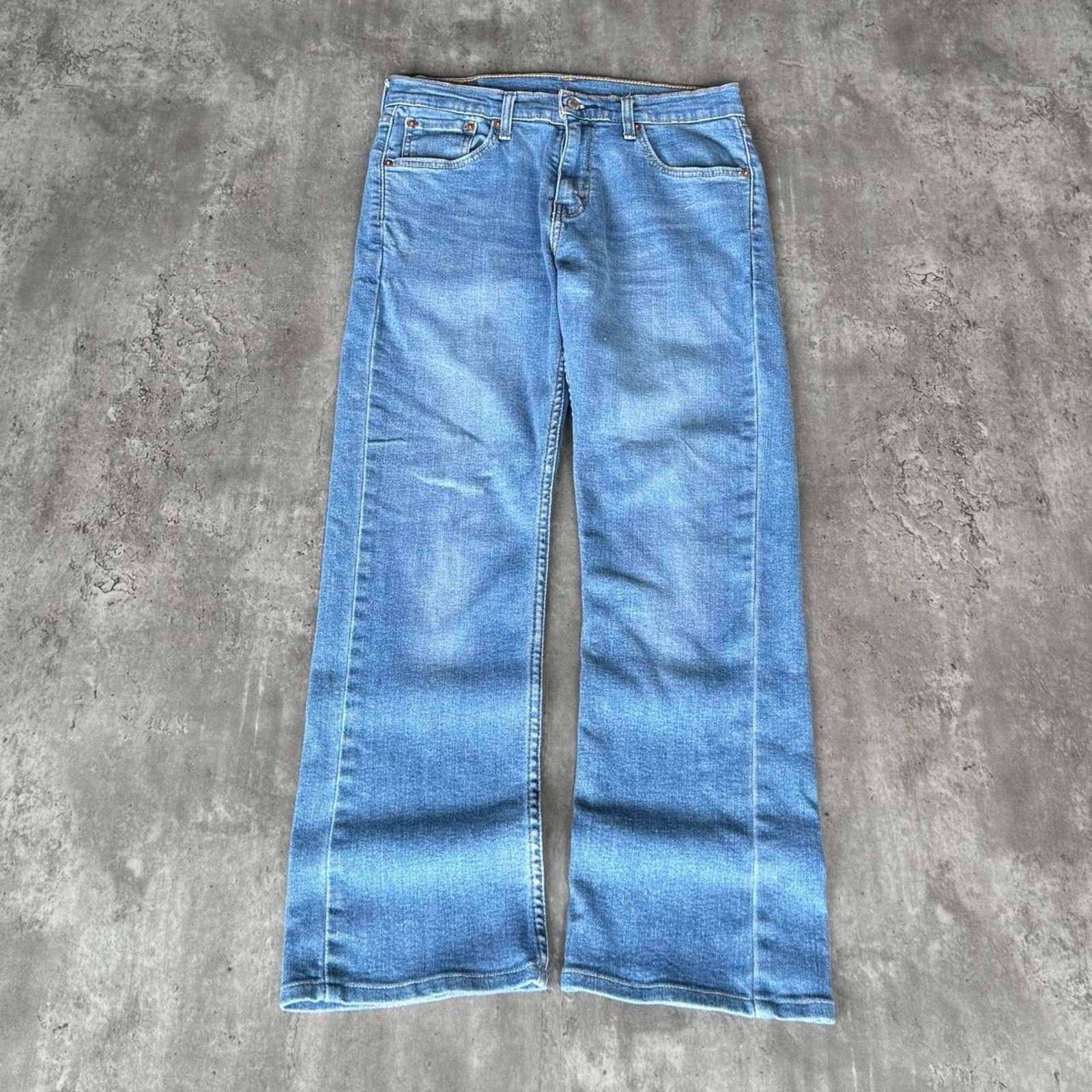 Levi's × Levi's Vintage Clothing Vintage Levi’s 527 Boot Cut Essential Blue Denim Jeans Size US 31 - 2 Thumbnail