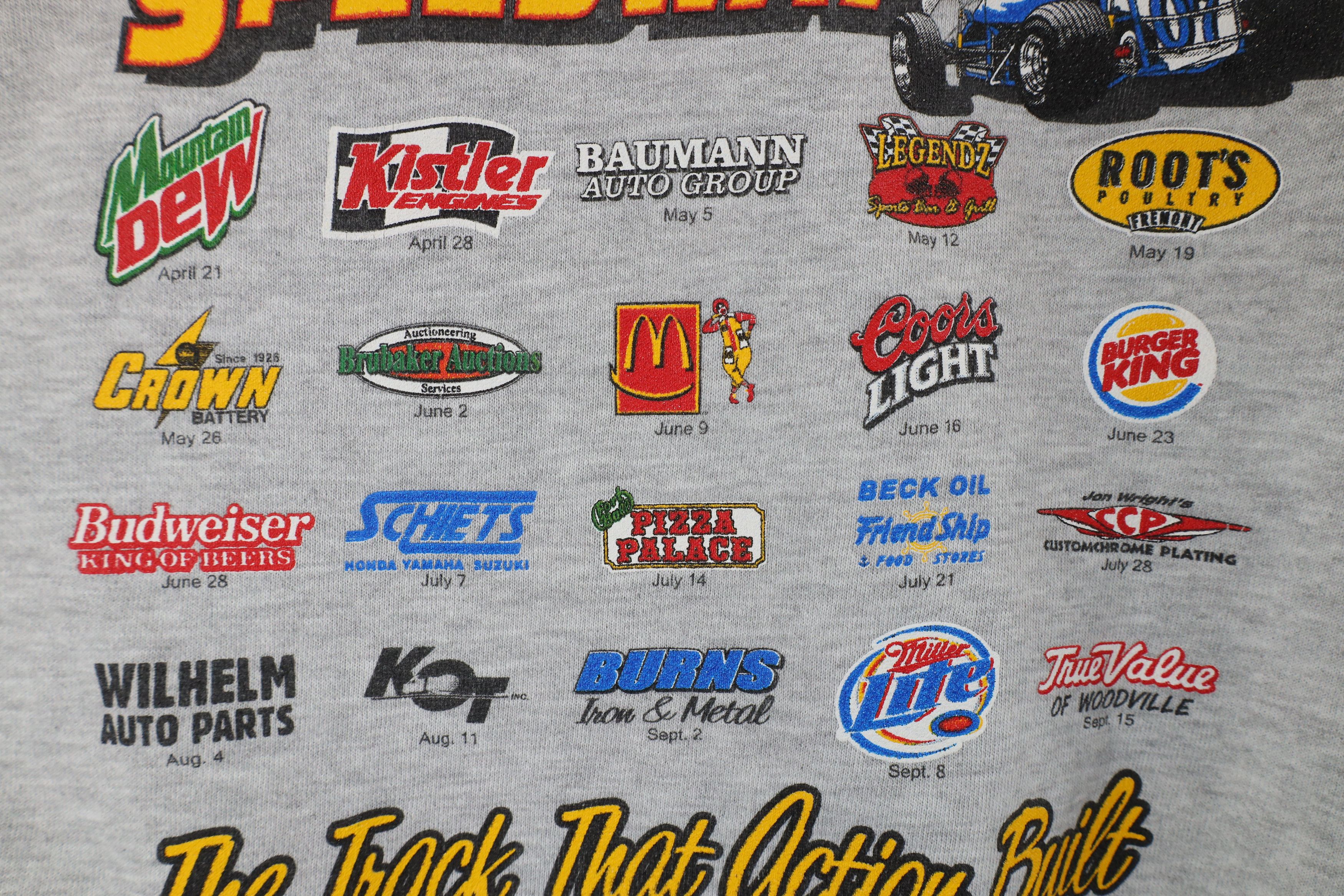 Vintage Vintage 2007 Speedway Racing All Over Print Sweatshirt Size US XL / EU 56 / 4 - 11 Thumbnail