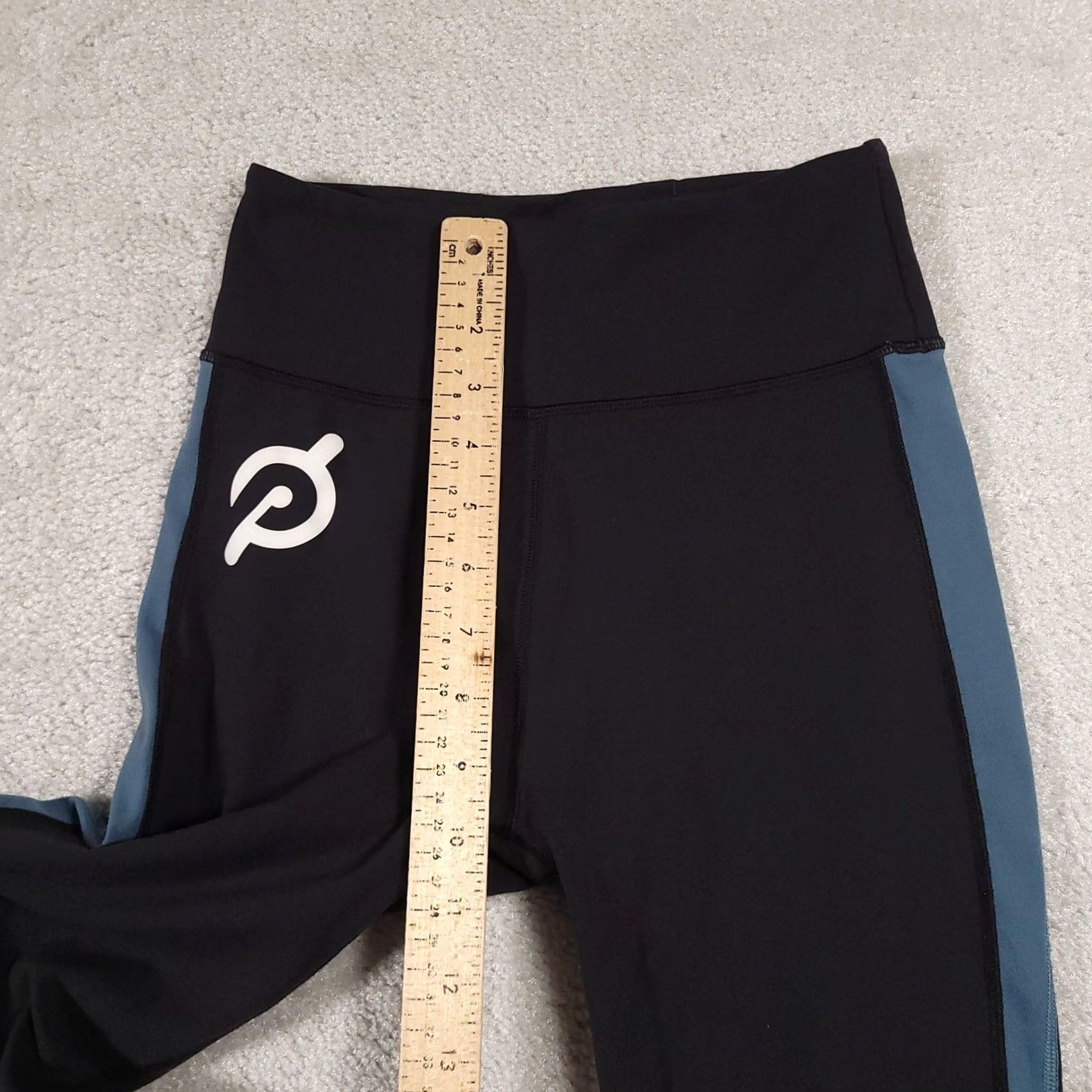 Vintage Peloton Leggings Womens Small High Rise Athletic Workout Capri Yoga Pants Capris Black Size 28" / US 6 / IT 42 - 7 Thumbnail