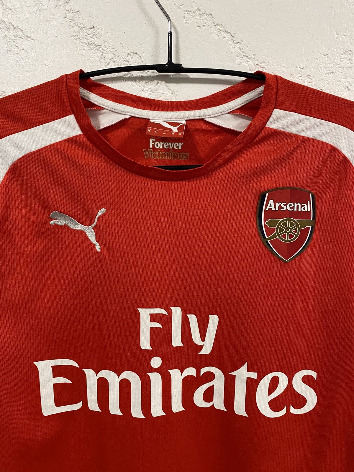 Puma Puma Arsenal 2014 2015 Home Football Shirt Soccer Jersey Size US M / EU 48-50 / 2 - 2 Thumbnail