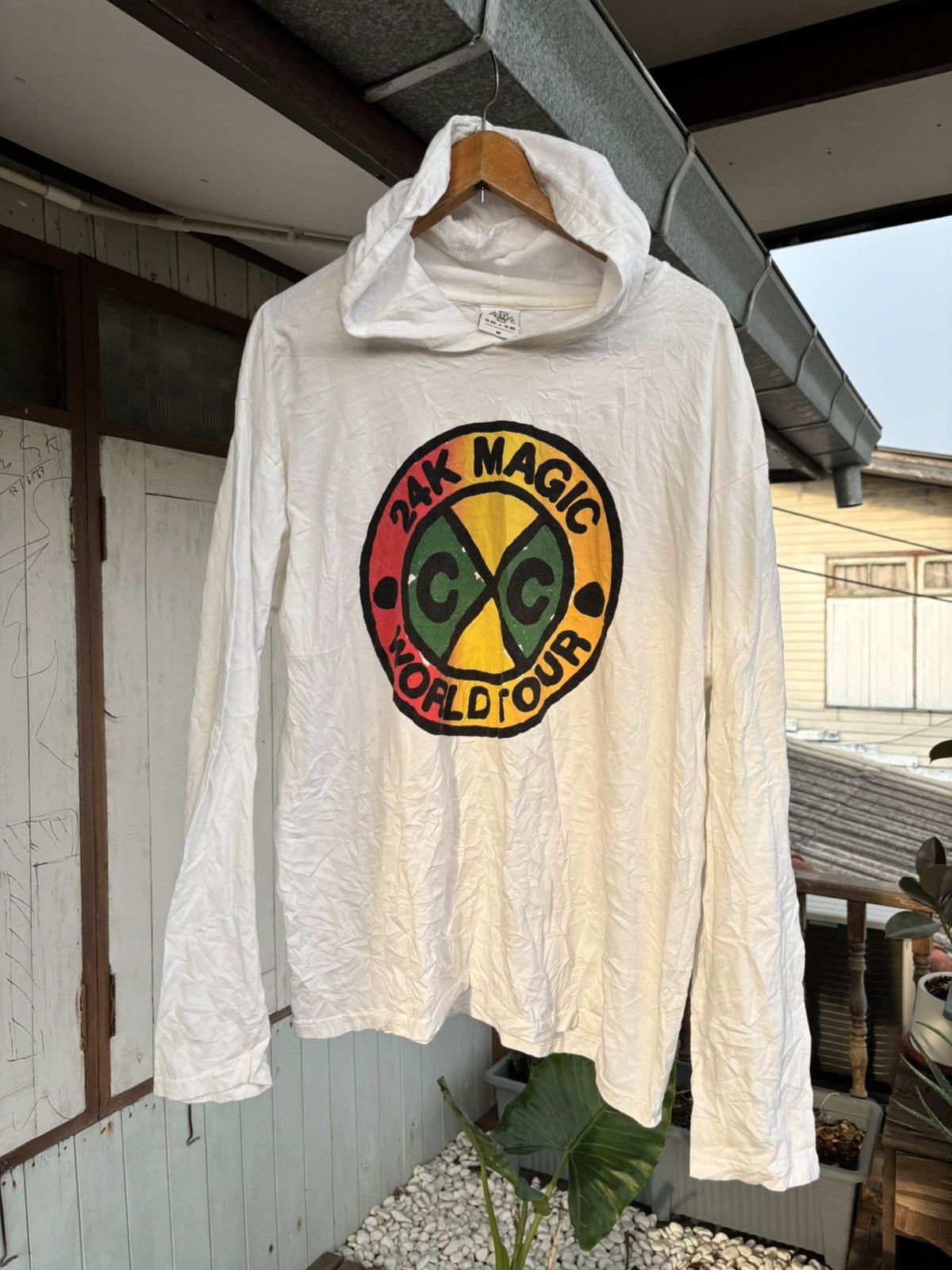 Cross Colours Cross Colours x Bruno Mars Spell 24K Magic World Tour Hoodie Size US M / EU 48-50 / 2 - 2 Thumbnail