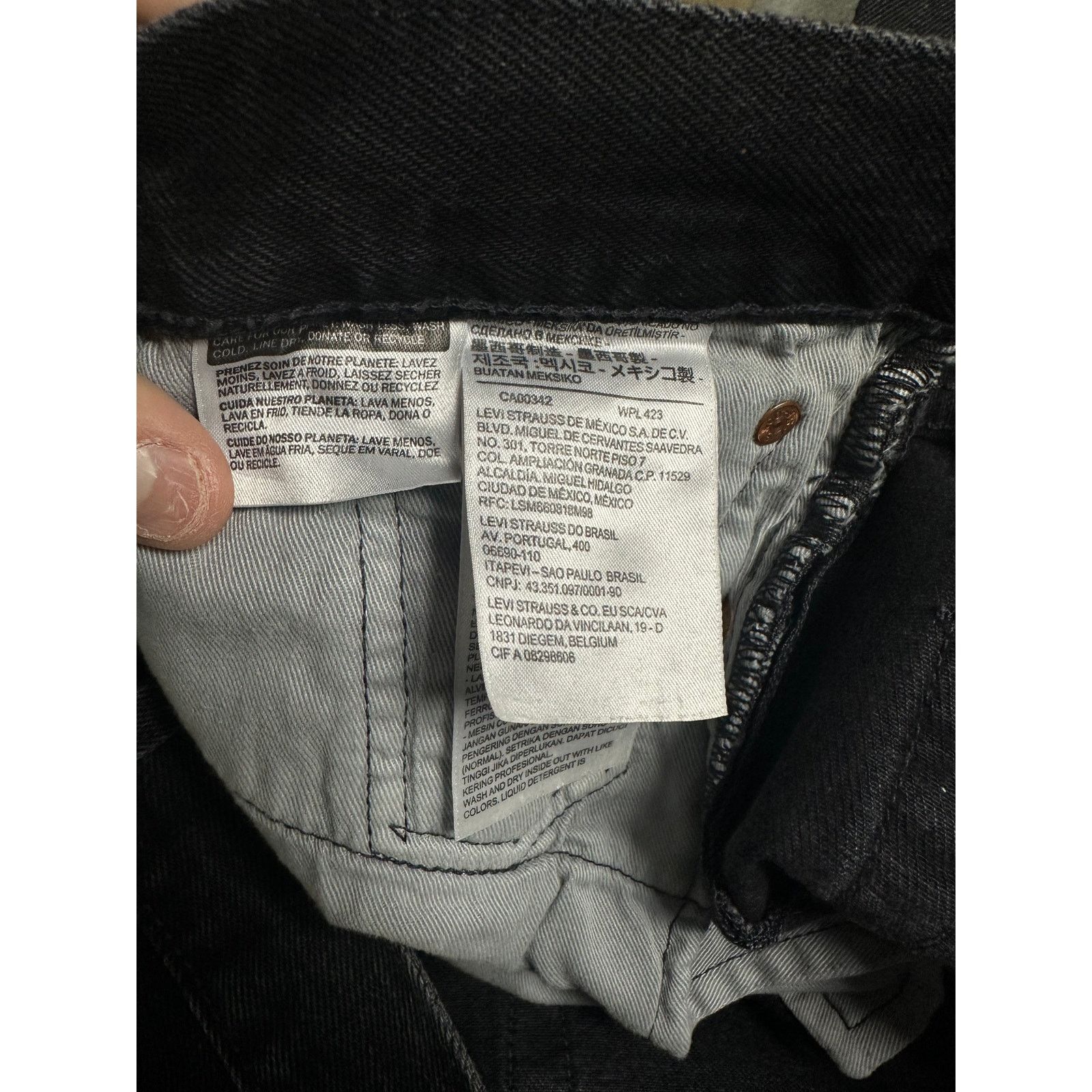 DENIM TEARS Denim Tears Jeans Black BSTROY Used 30 Size US 30 / EU 46 - 2 Thumbnail