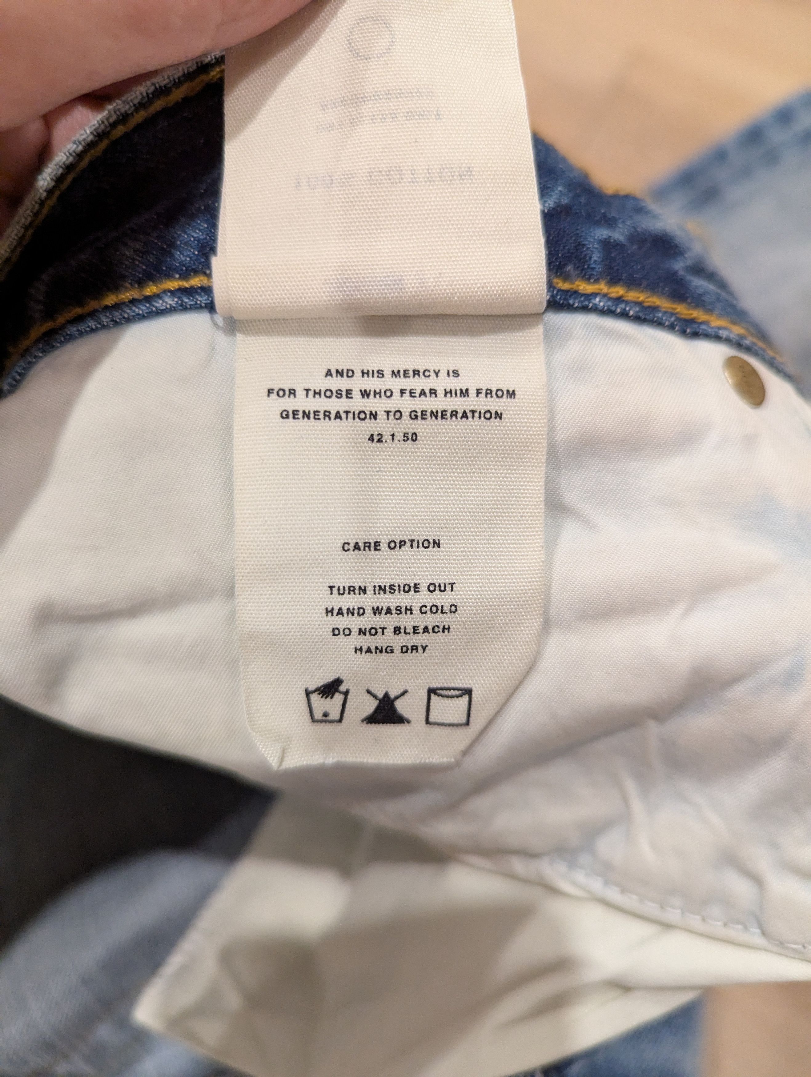 Fear of God 5 Pocket Indigo Selvedge Denim Size US 30 / EU 46 - 7 Thumbnail