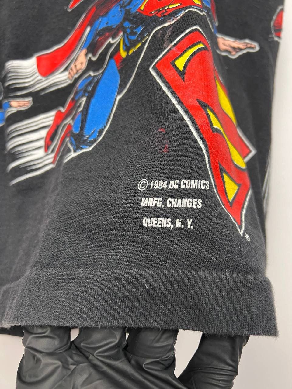 Tultex Vintage 1994 Superman DC Comics Tultex T shirt Size US L / EU 52-54 / 3 - 15 Thumbnail