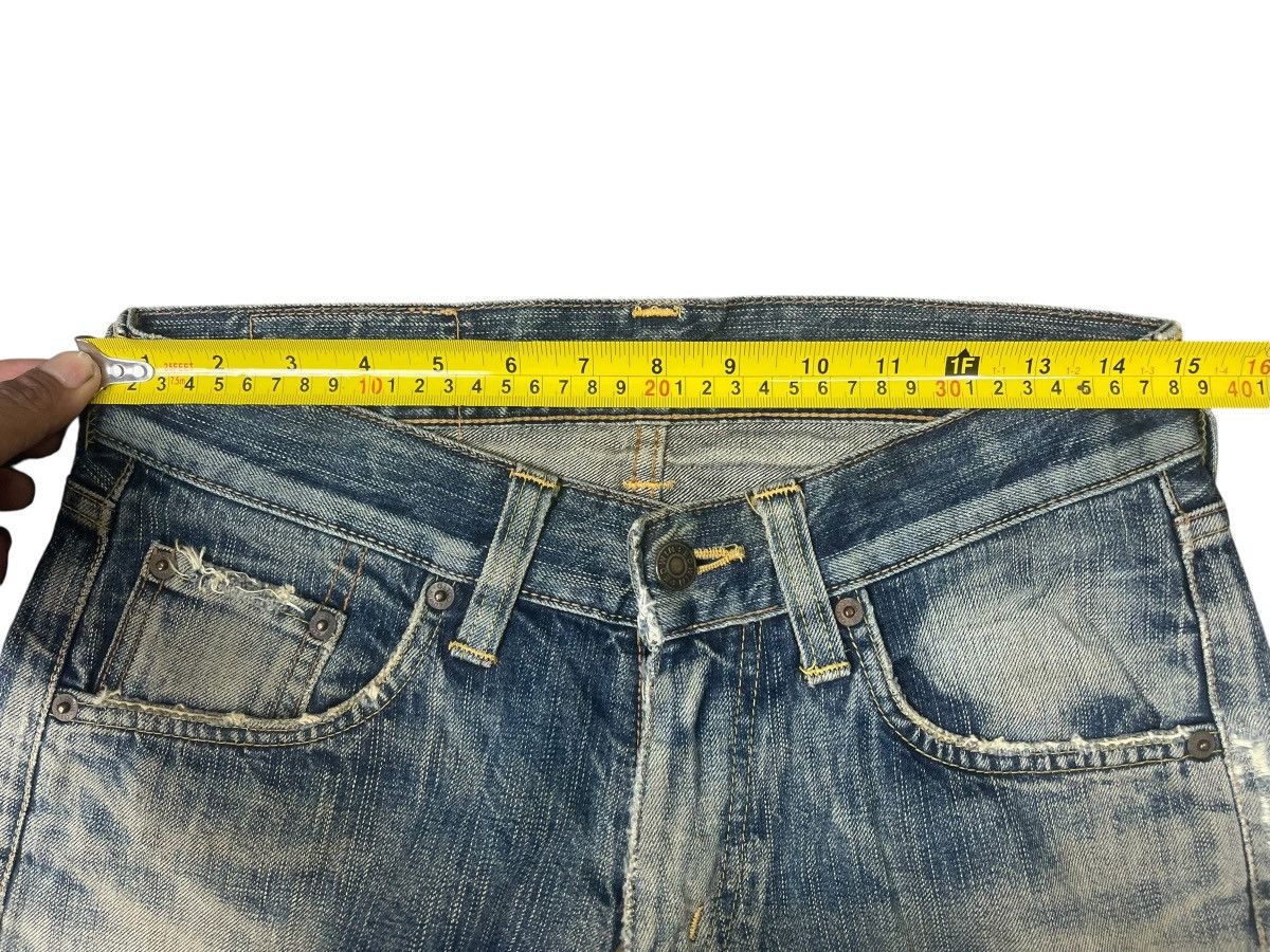 Edwin Vintage Edwin 503 Faded Distressed Jeans Streetwear Size US 30 / EU 46 - 15 Thumbnail