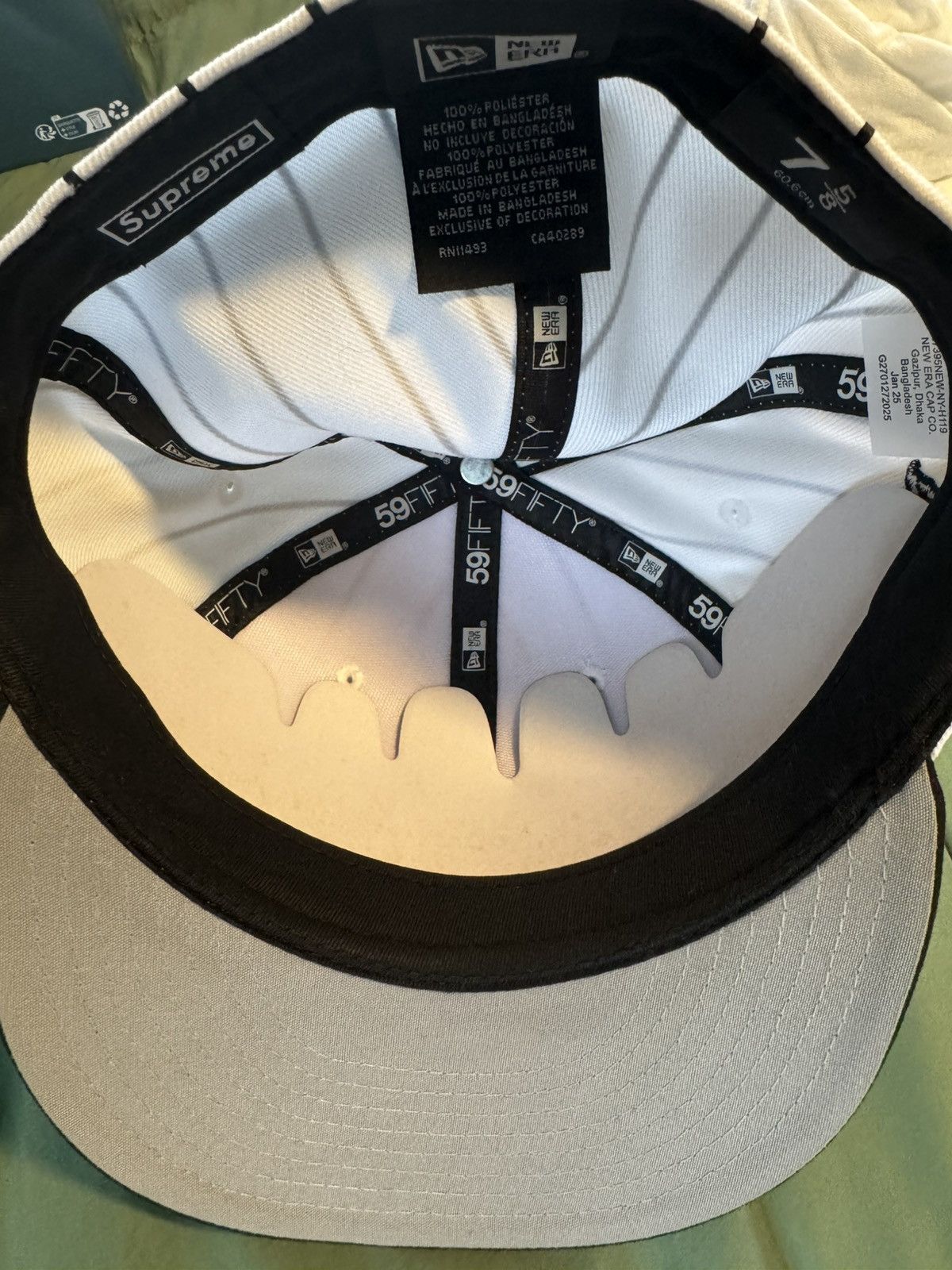 Supreme SUPREME/HOMERUN S LOGO NEW ERA - Stripe 7 5/8 Size ONE SIZE - 7 Thumbnail