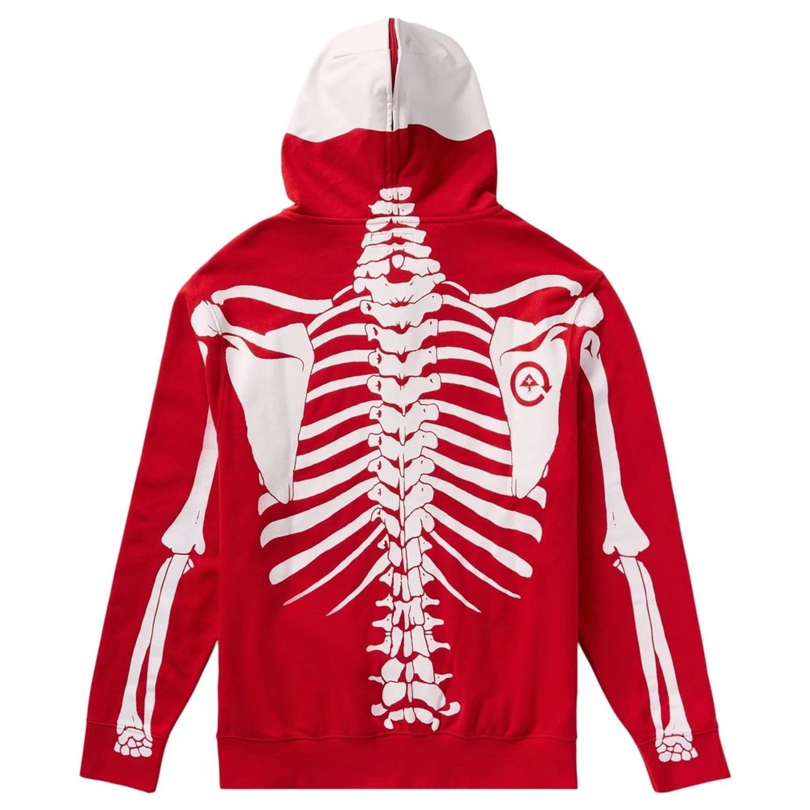 LRG LRG Dead Serious Hoodie Red XXL Size US XXL / EU 58 / 5 - 2 Thumbnail