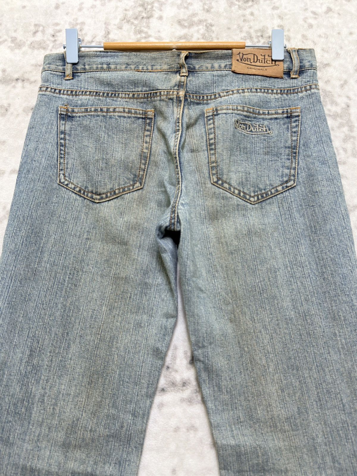 Von Dutch Von Dutch Flared Jeans Low Rise Bell Bottom Archive Denim Size US 30 / EU 46 - 11 Thumbnail