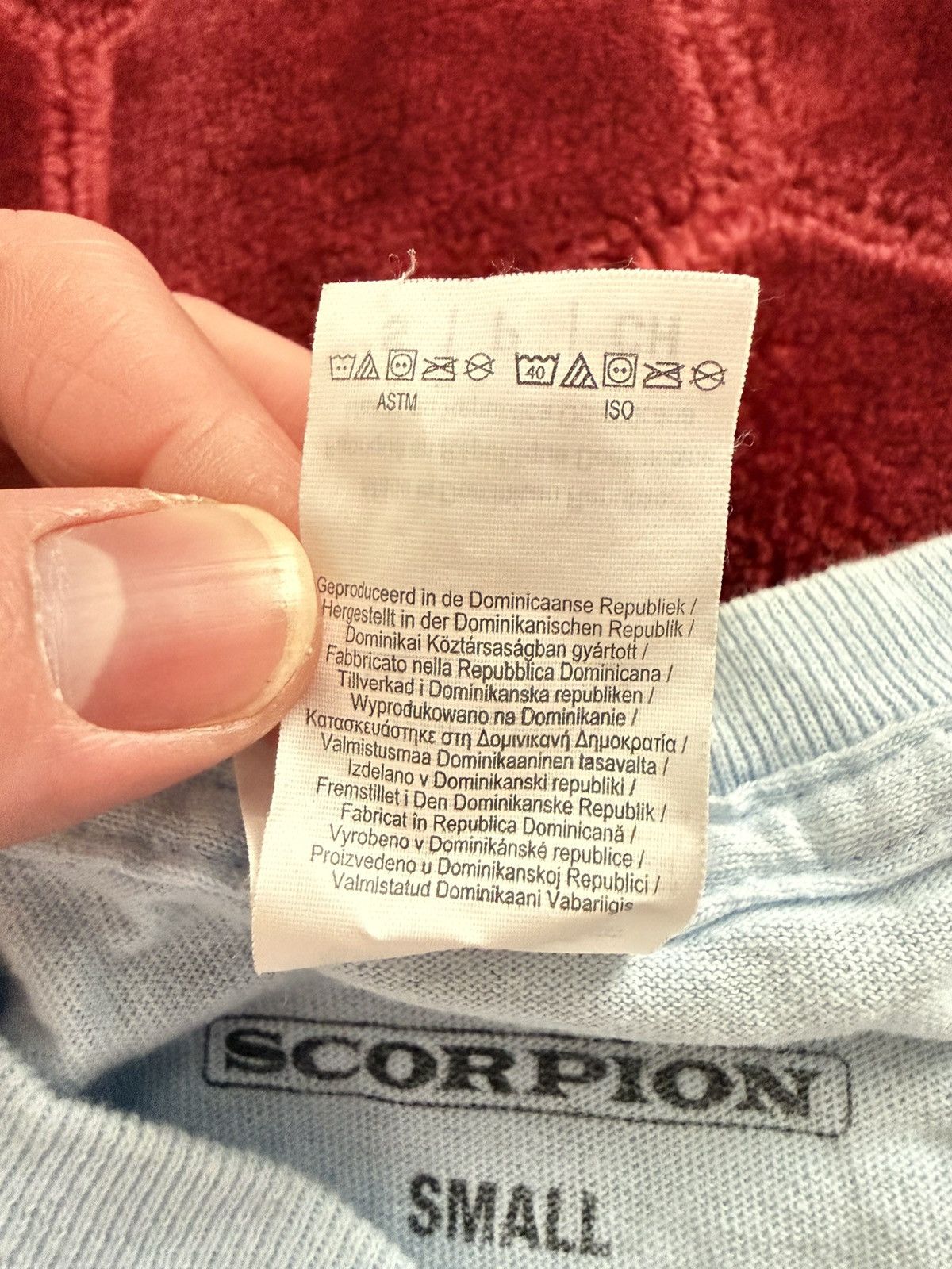 Drake Drake Gildan “Scorpion” Light Blue Tour Merch Tee Size S Size US S / EU 44-46 / 1 - 5 Thumbnail