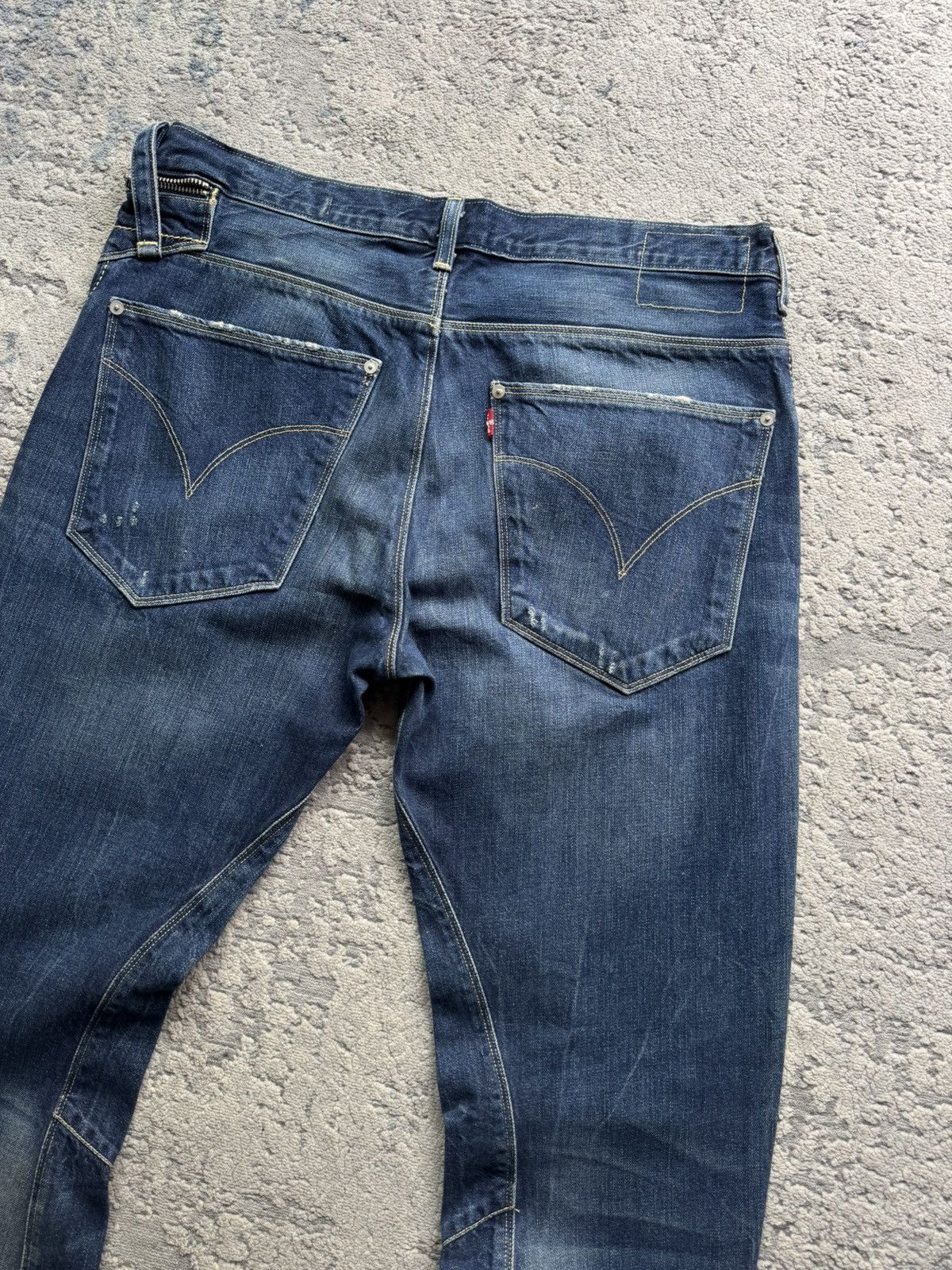 Levi's Vintage Clothing Levis Engineered Denim Twisted Jeans Size 36 Size US 36 / EU 52 - 8 Thumbnail