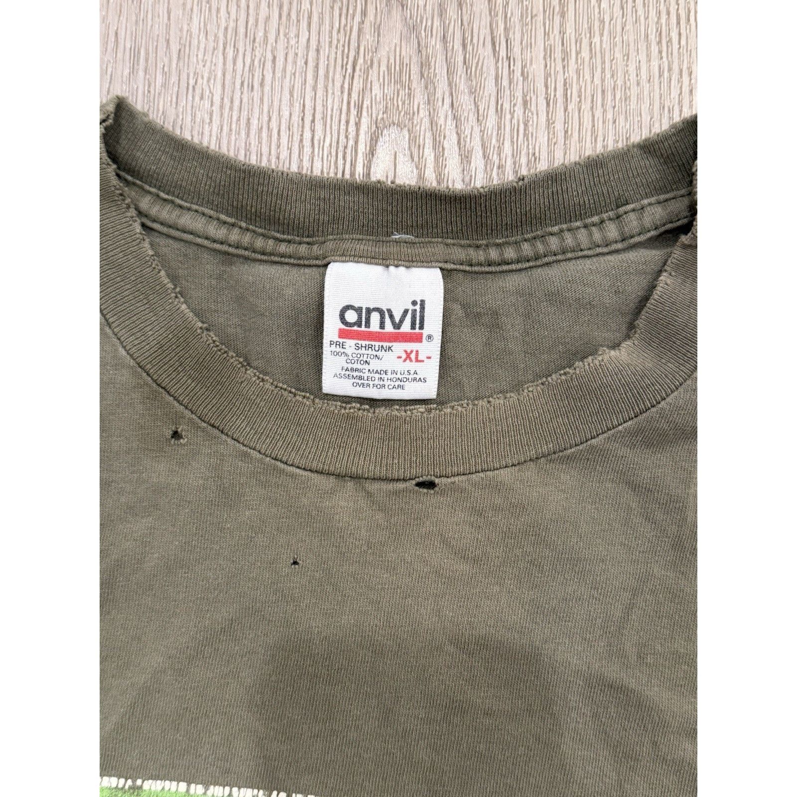 Anvil Vintage 90s Hey You DcTalk 1999 Jesus Christ Tee Shirt Stain Size US XL / EU 56 / 4 - 8 Thumbnail