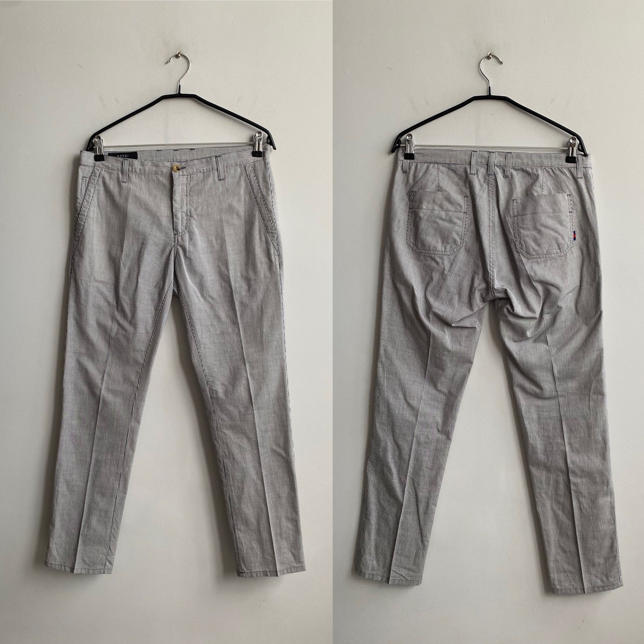 Gucci GUCCI Stripe New Short Cotton Luxury Chino Size US 30 / EU 46 - 2 Thumbnail