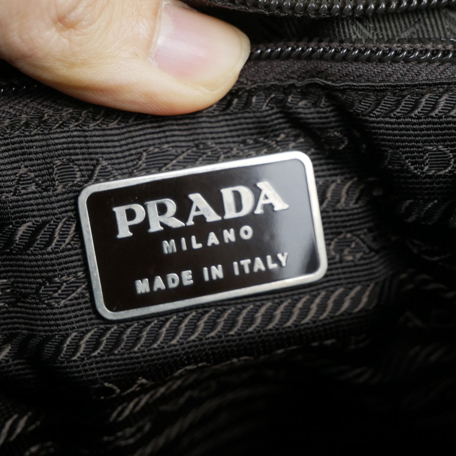 Prada Prada Calfskin Leather White Backpack Size ONE SIZE - 9 Thumbnail