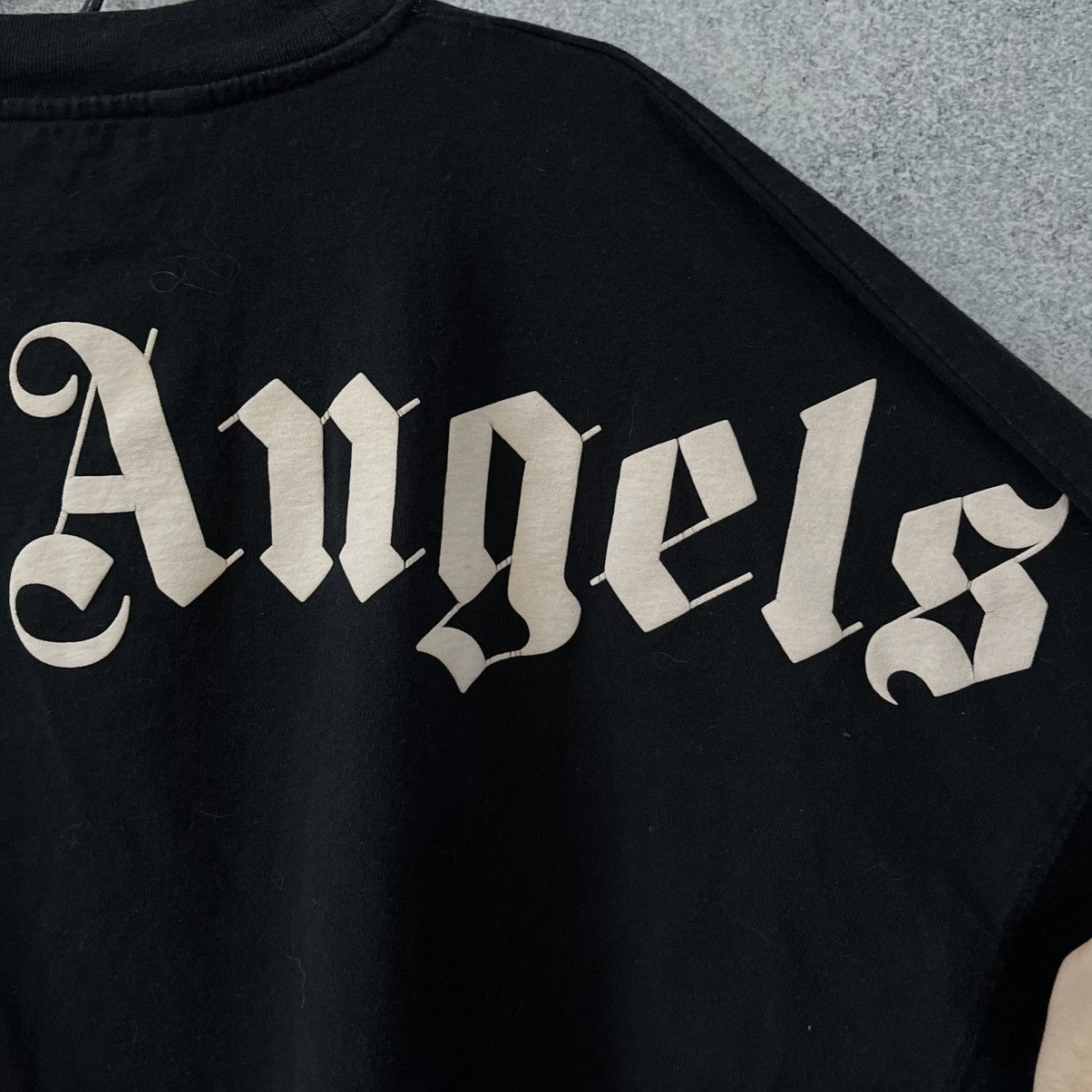 Palm Angels Palm Angels black Big logo oversize t-shirt tee Size US S / EU 44-46 / 1 - 5 Thumbnail