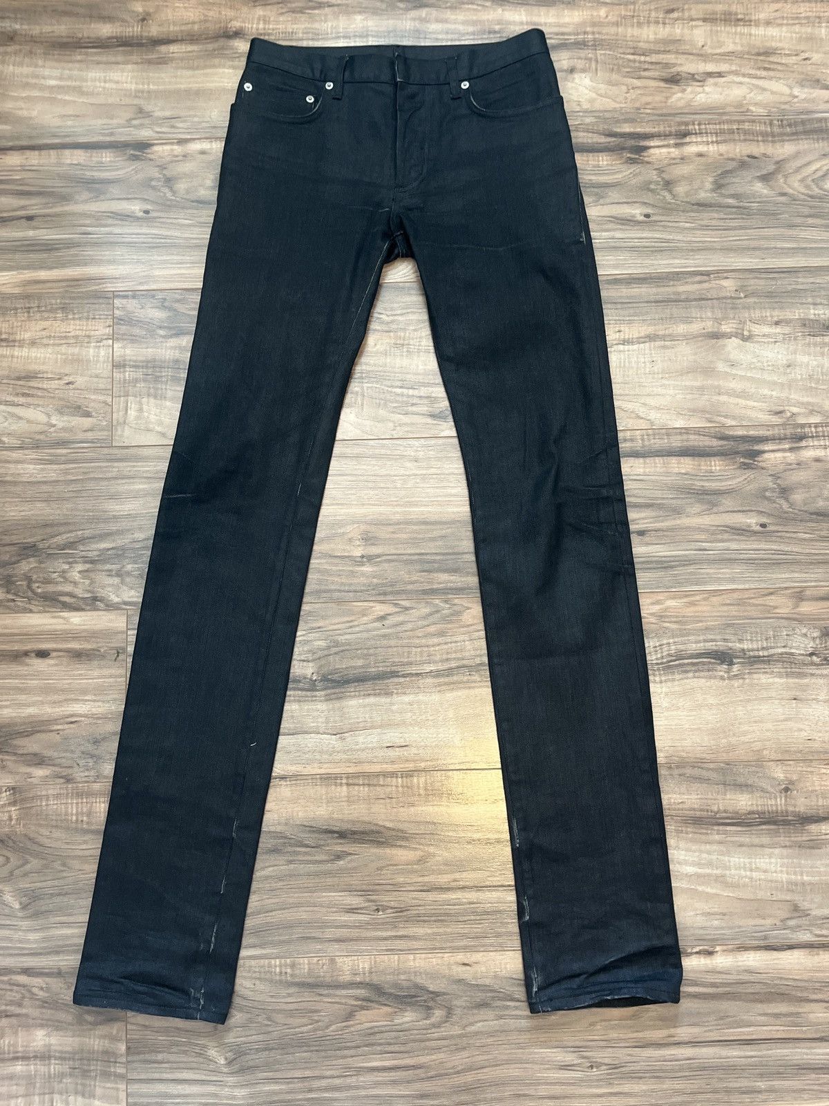 Christian Dior Monsieur Black Waxed Dior denim Size US 30 / EU 46 - 1 Thumbnail