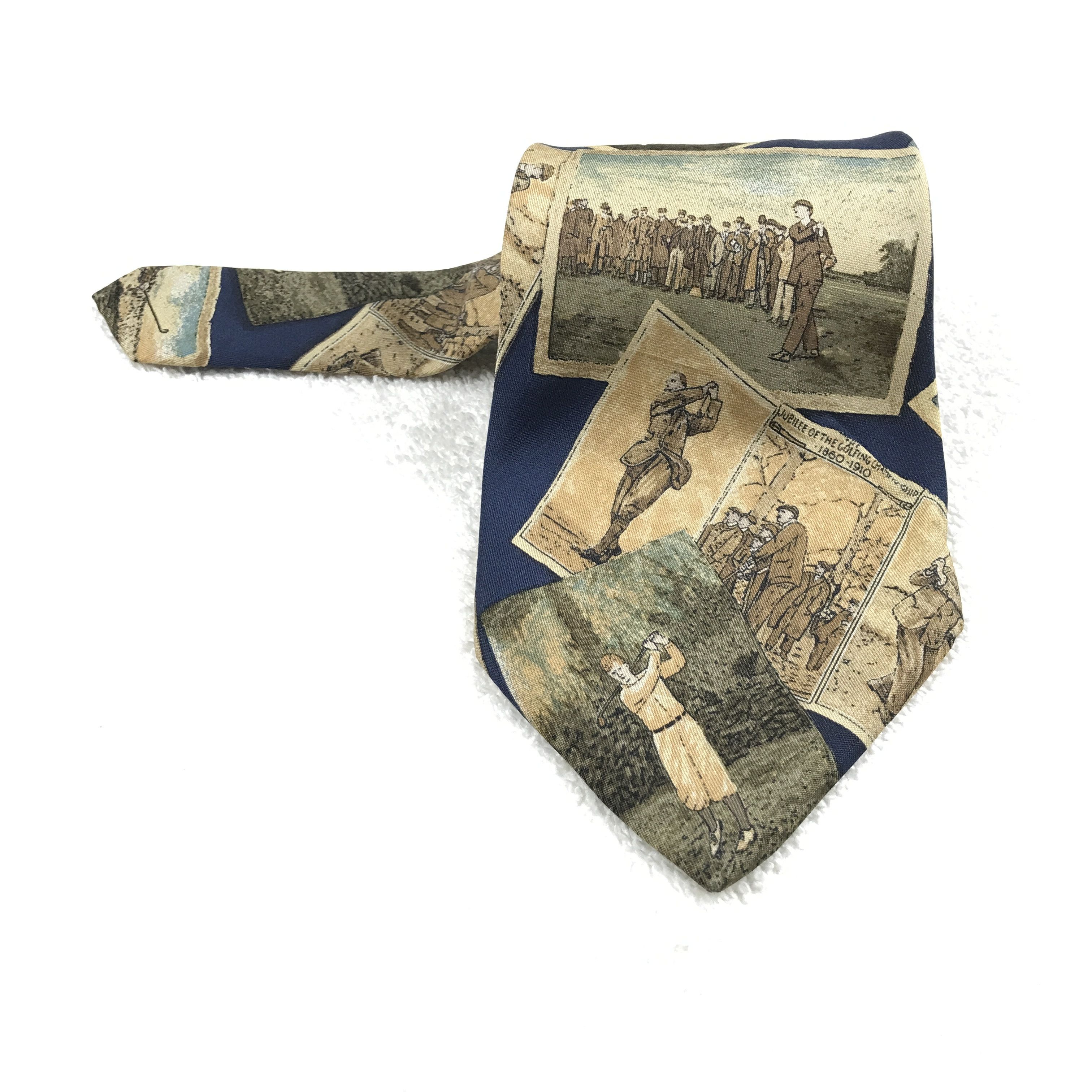 L.L. Bean × Vintage Vintage L.L Bean Silk Necktie Size ONE SIZE - 1 Thumbnail